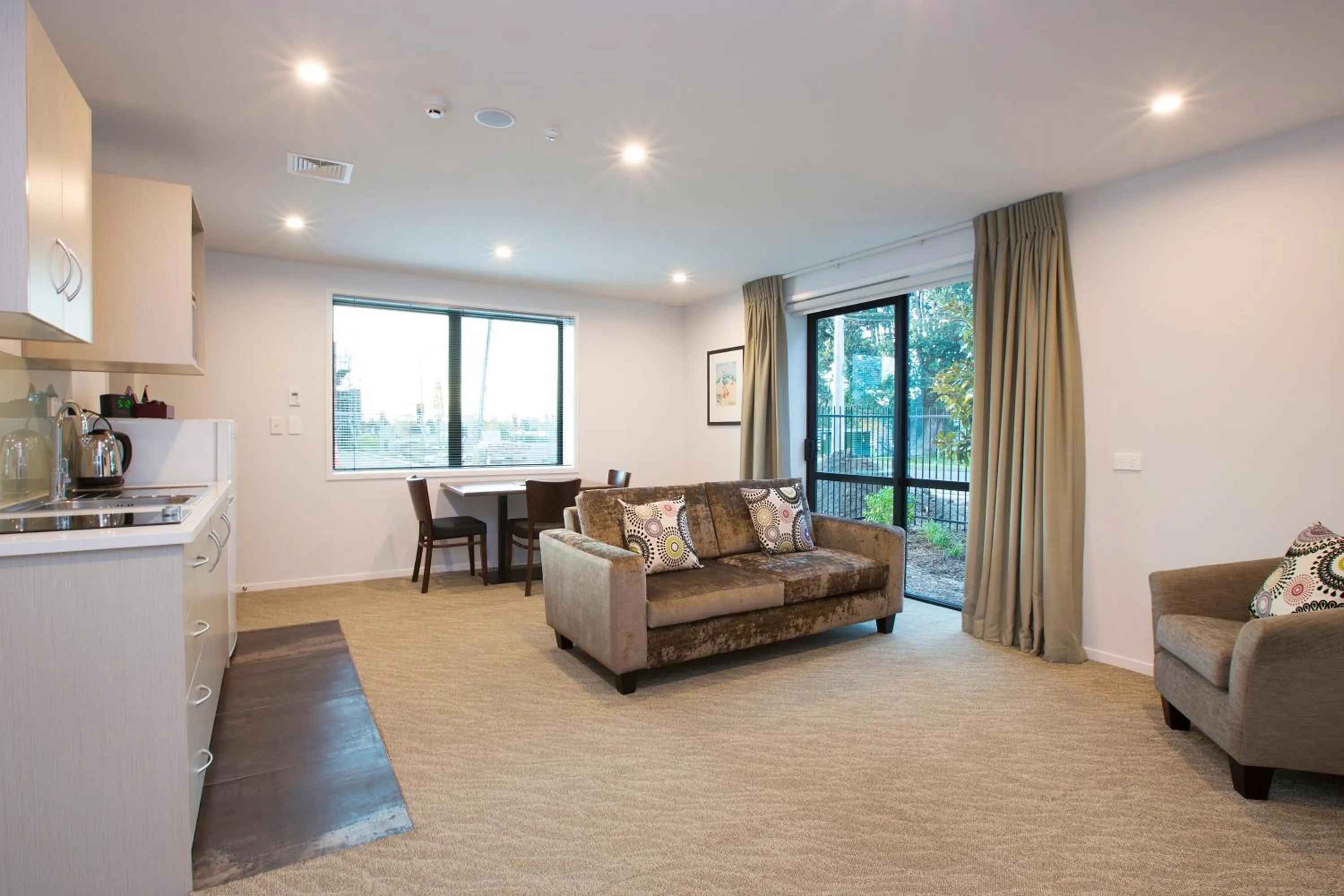 Living room in 850 Cameron Motel