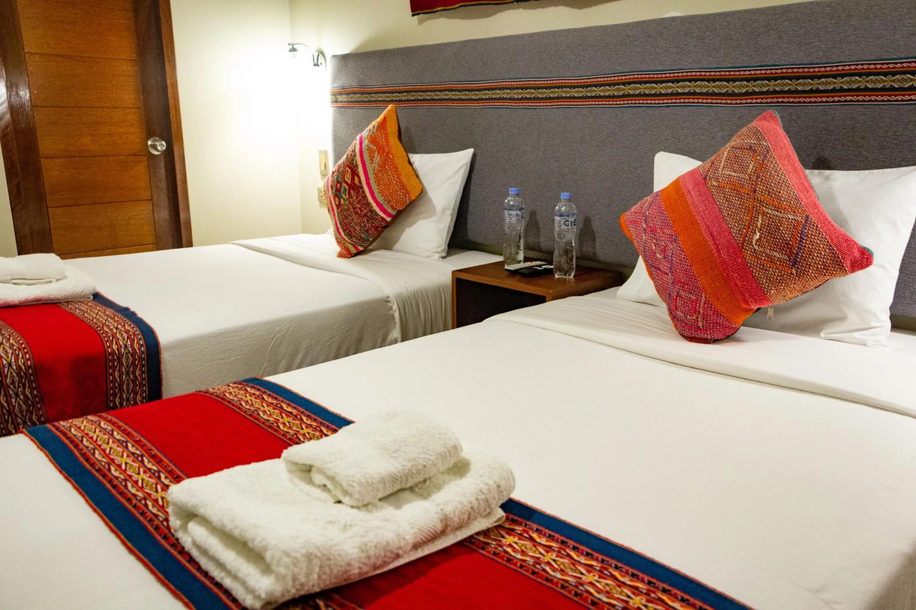 Bed in Rockrivers MachuPicchu