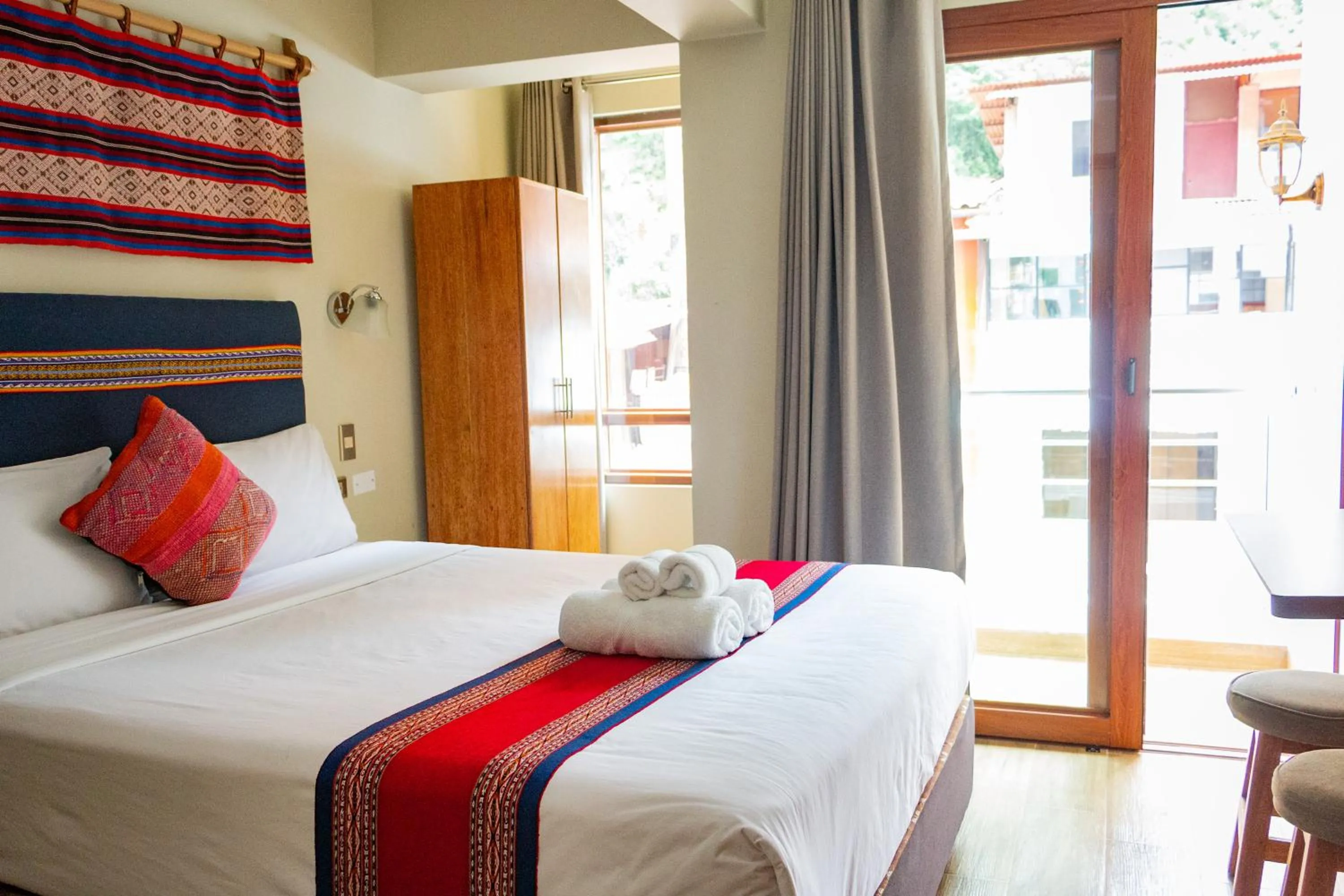 Bed in Rockrivers MachuPicchu