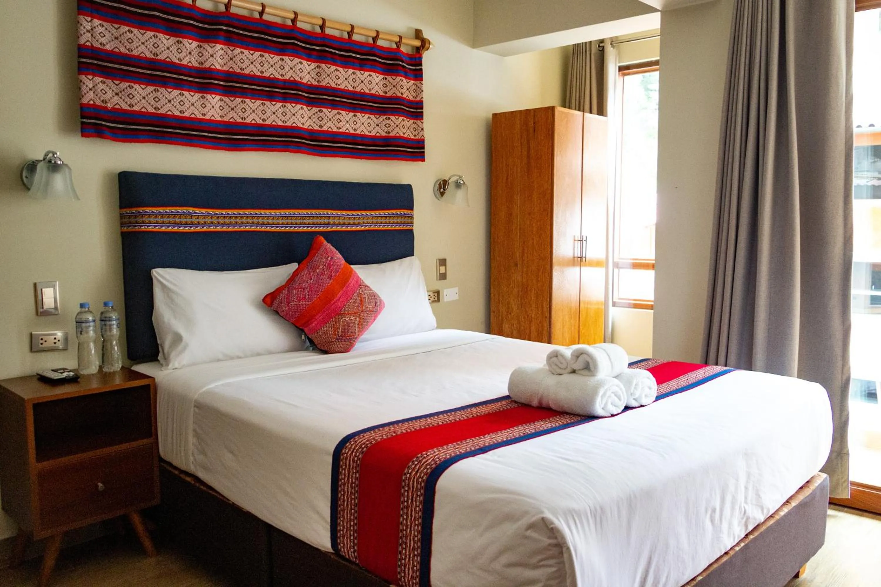 Bed in Rockrivers MachuPicchu