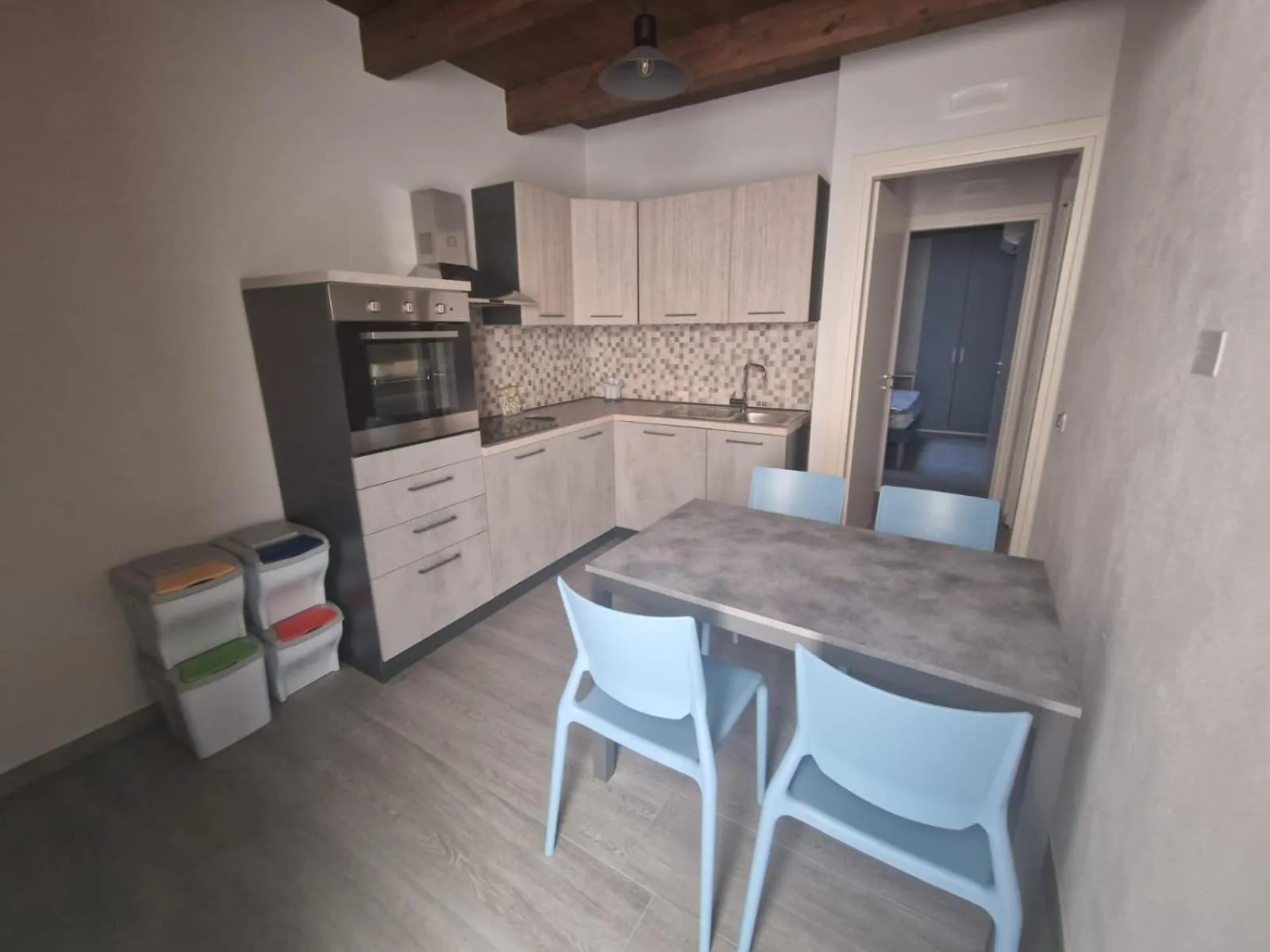 Dining area in Residence Mirella