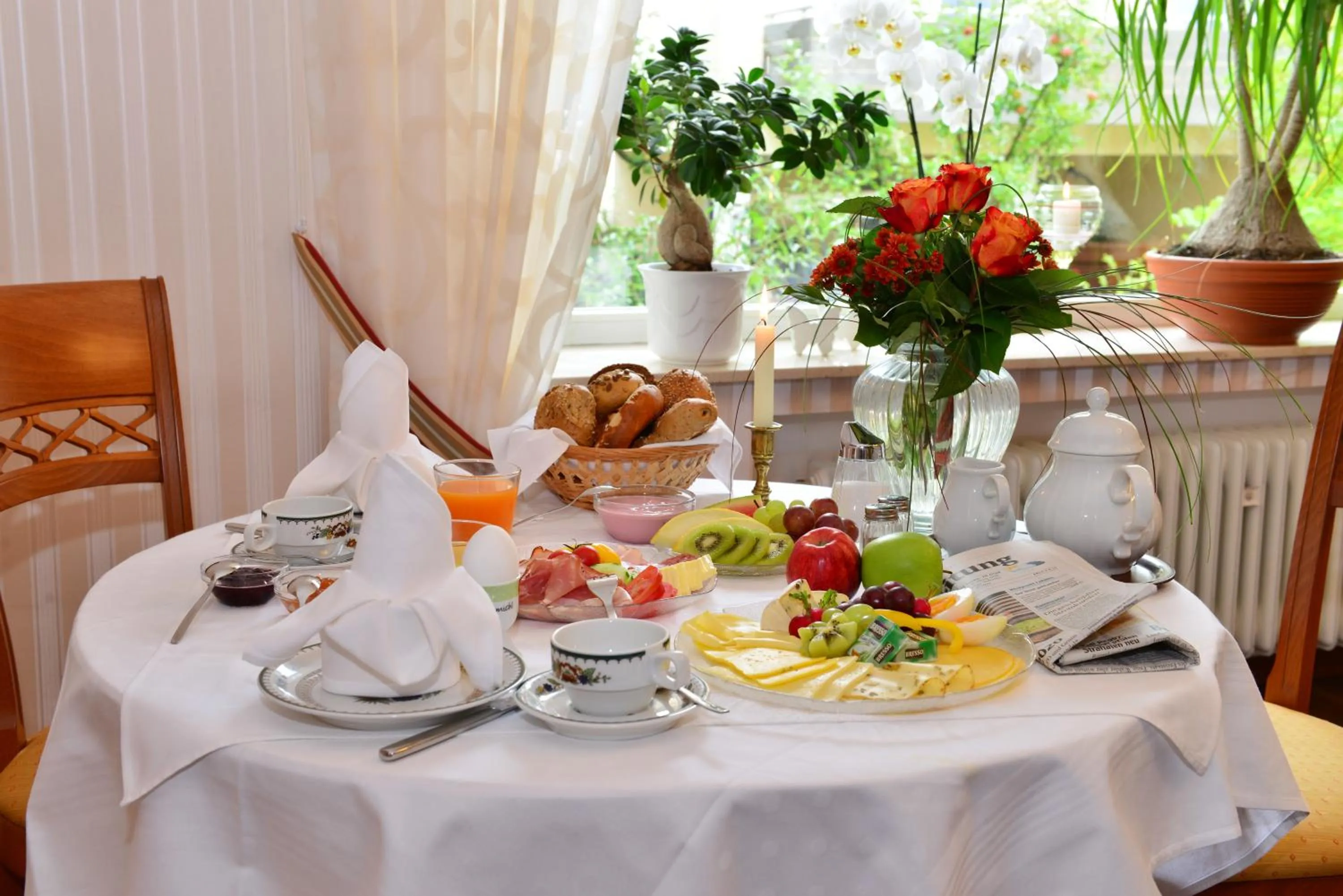 Breakfast in Hotel Marienhof