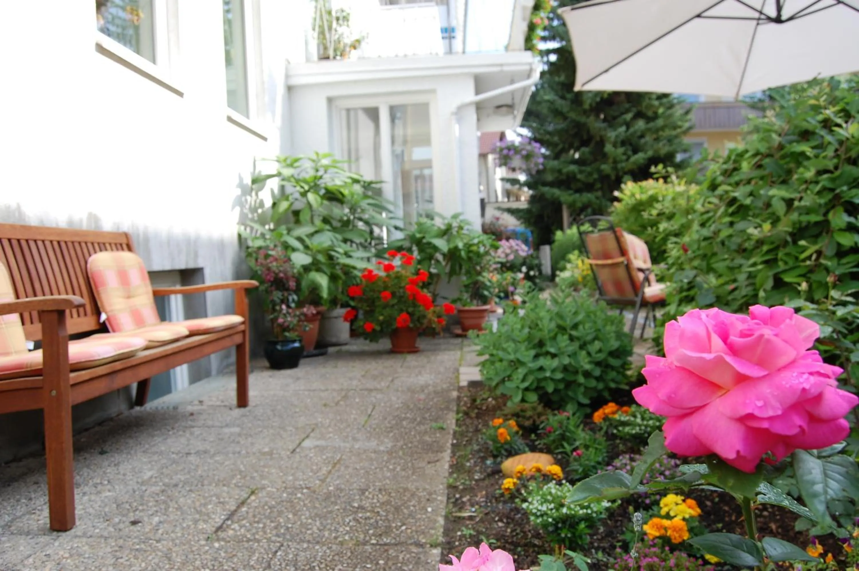 Balcony/Terrace in Hotel Marienhof