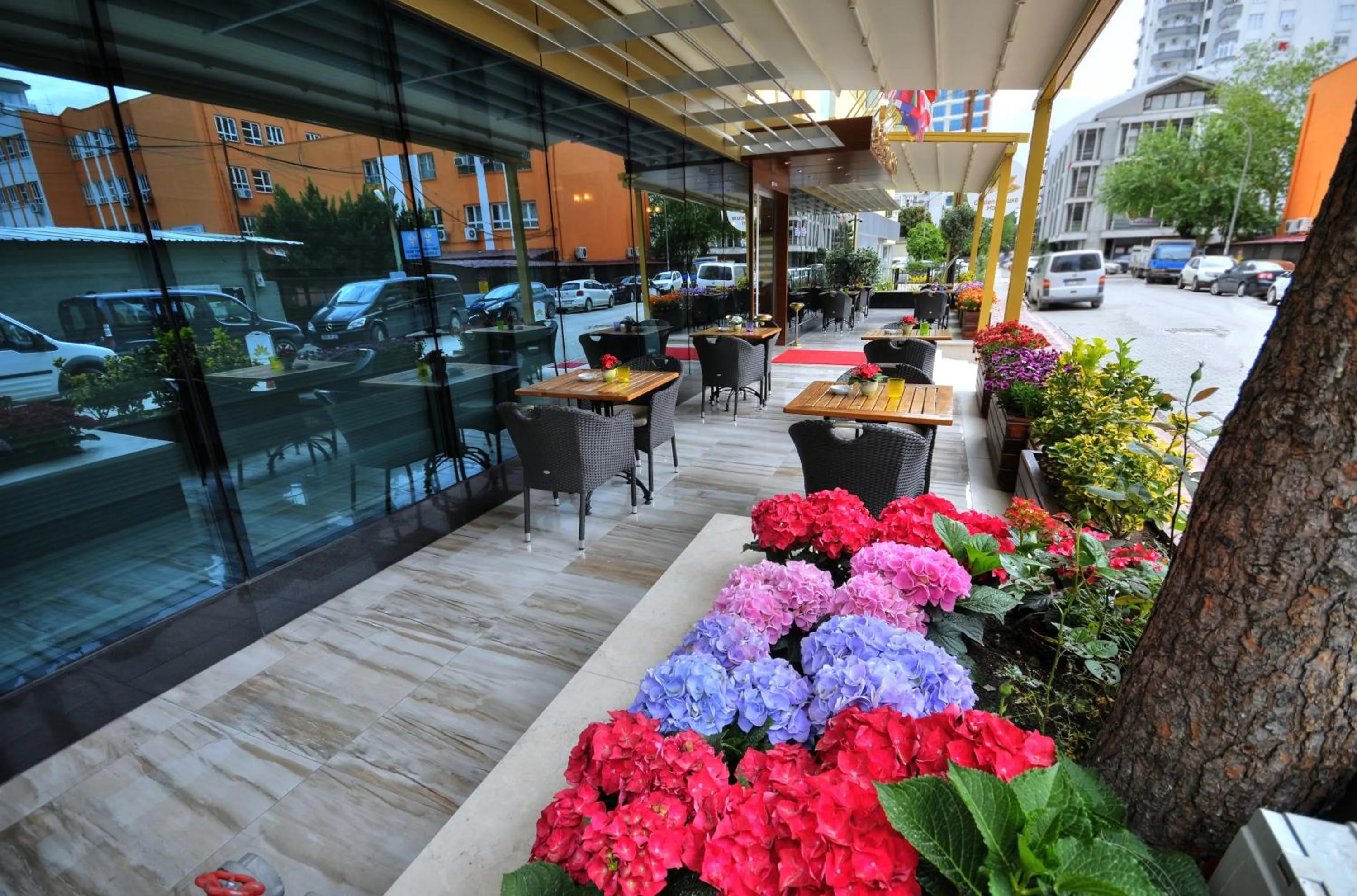 Balcony/Terrace in Golden Deluxe Hotel