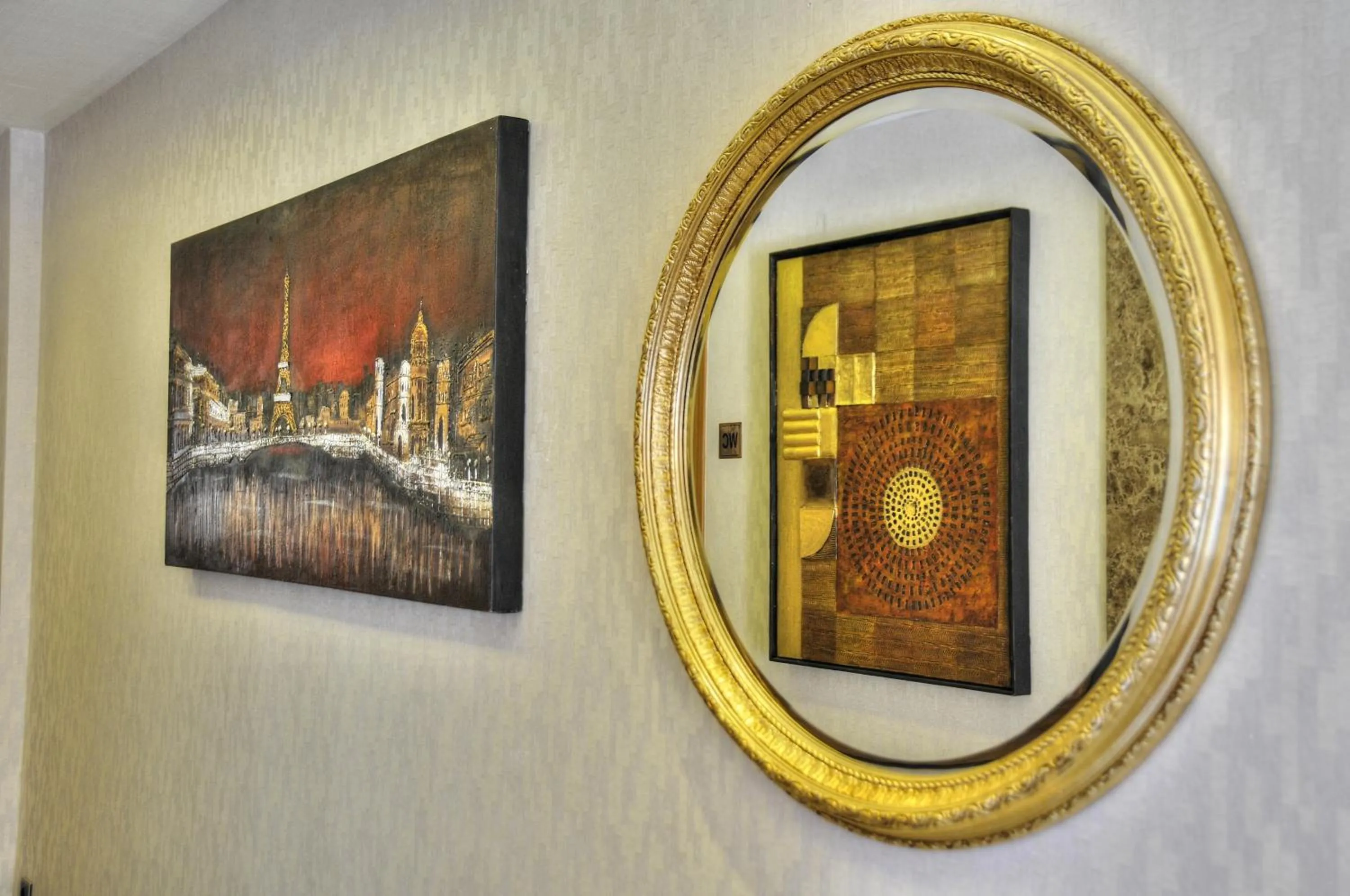 Lobby or reception in Golden Deluxe Hotel