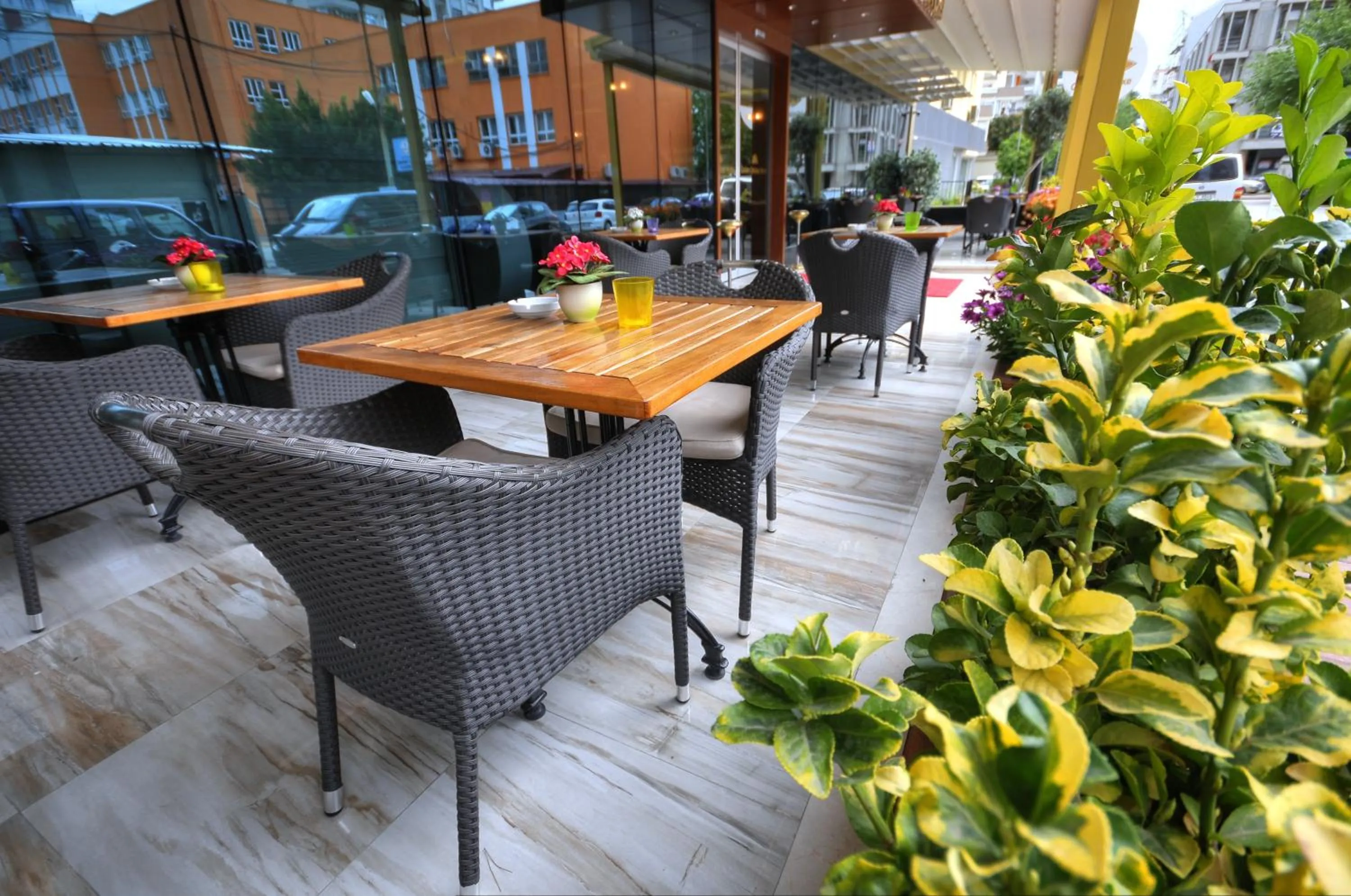 Balcony/Terrace in Golden Deluxe Hotel