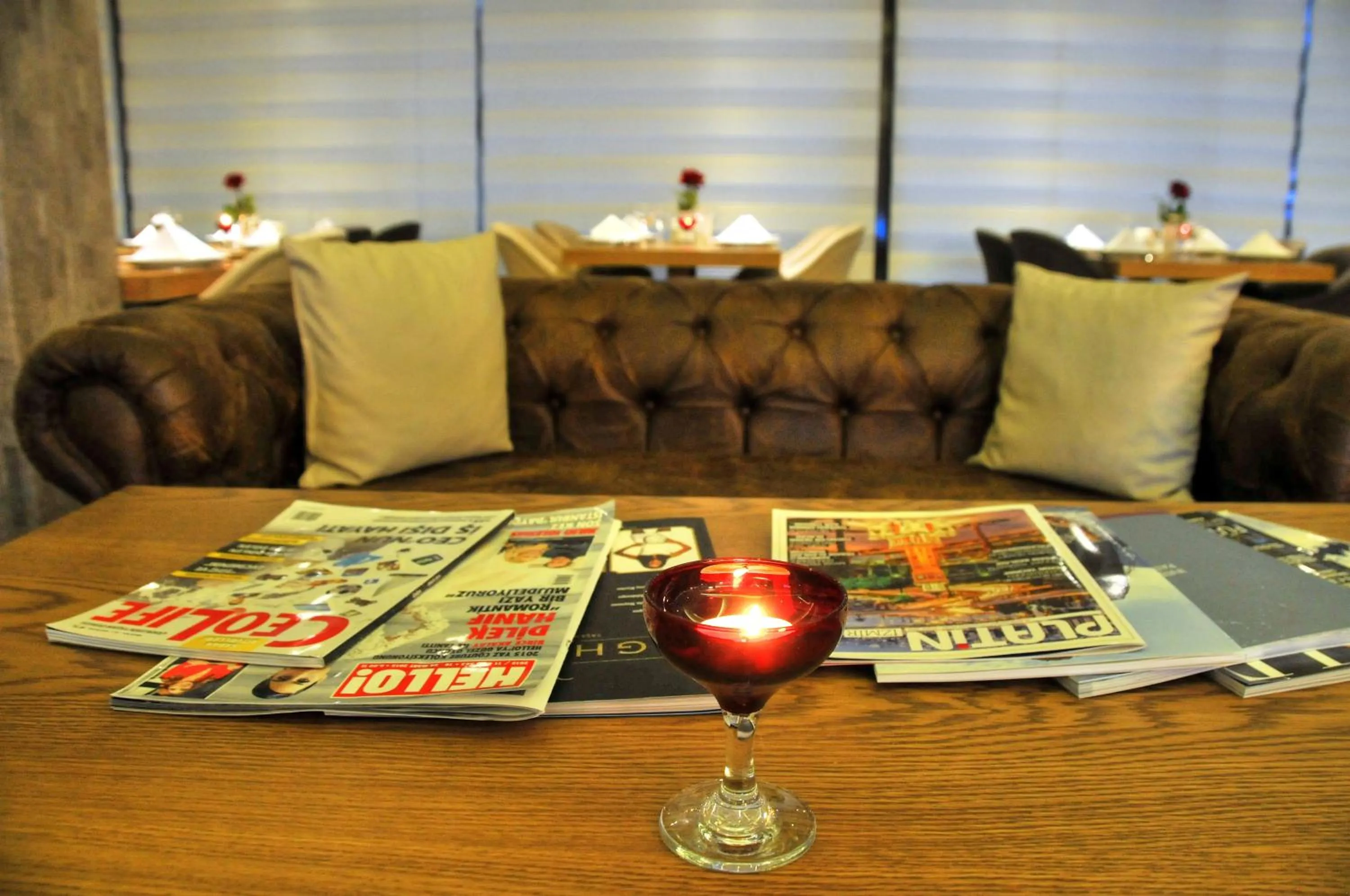 Lobby or reception in Golden Deluxe Hotel