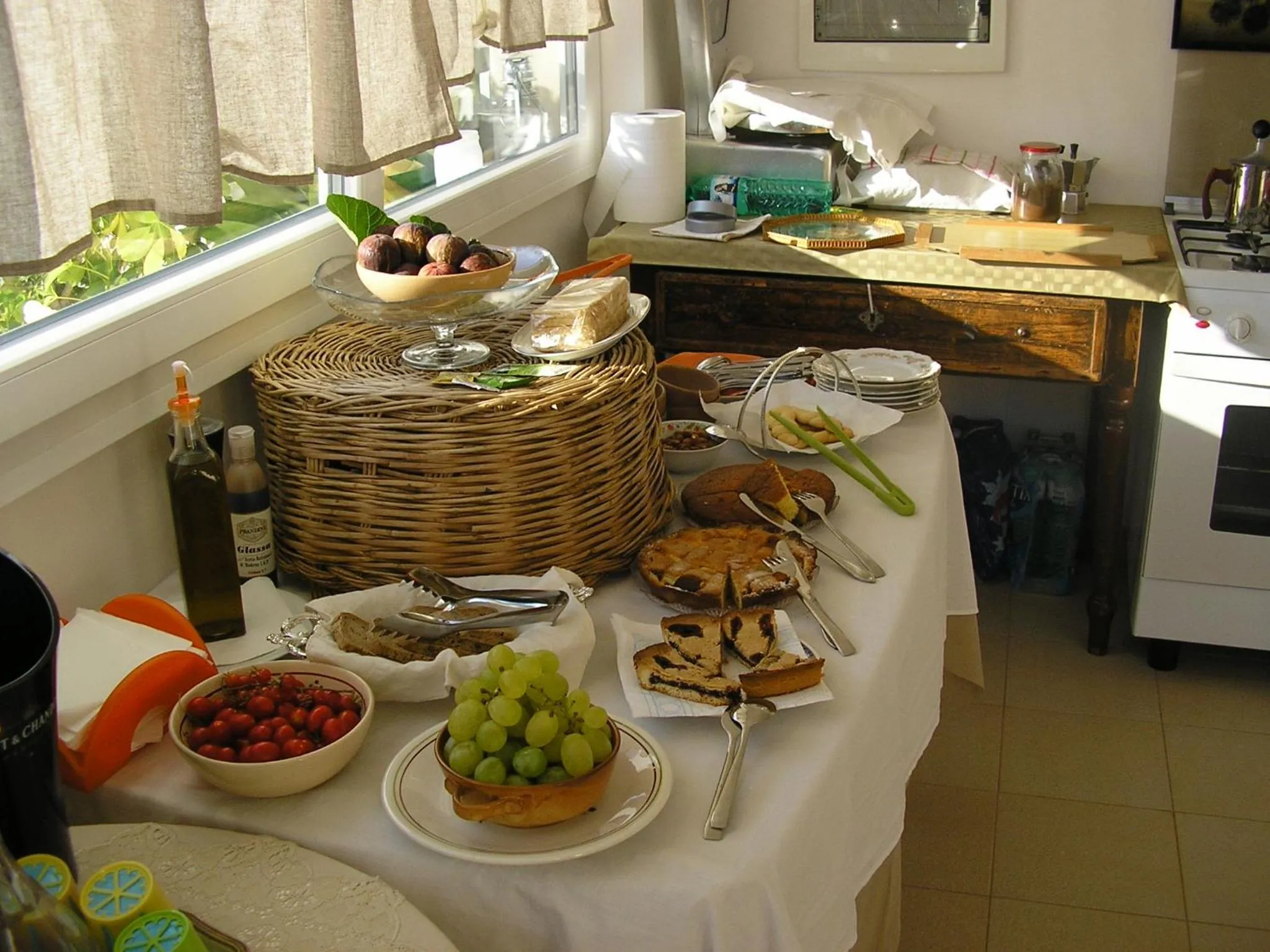 Food close-up in B&B Oceano