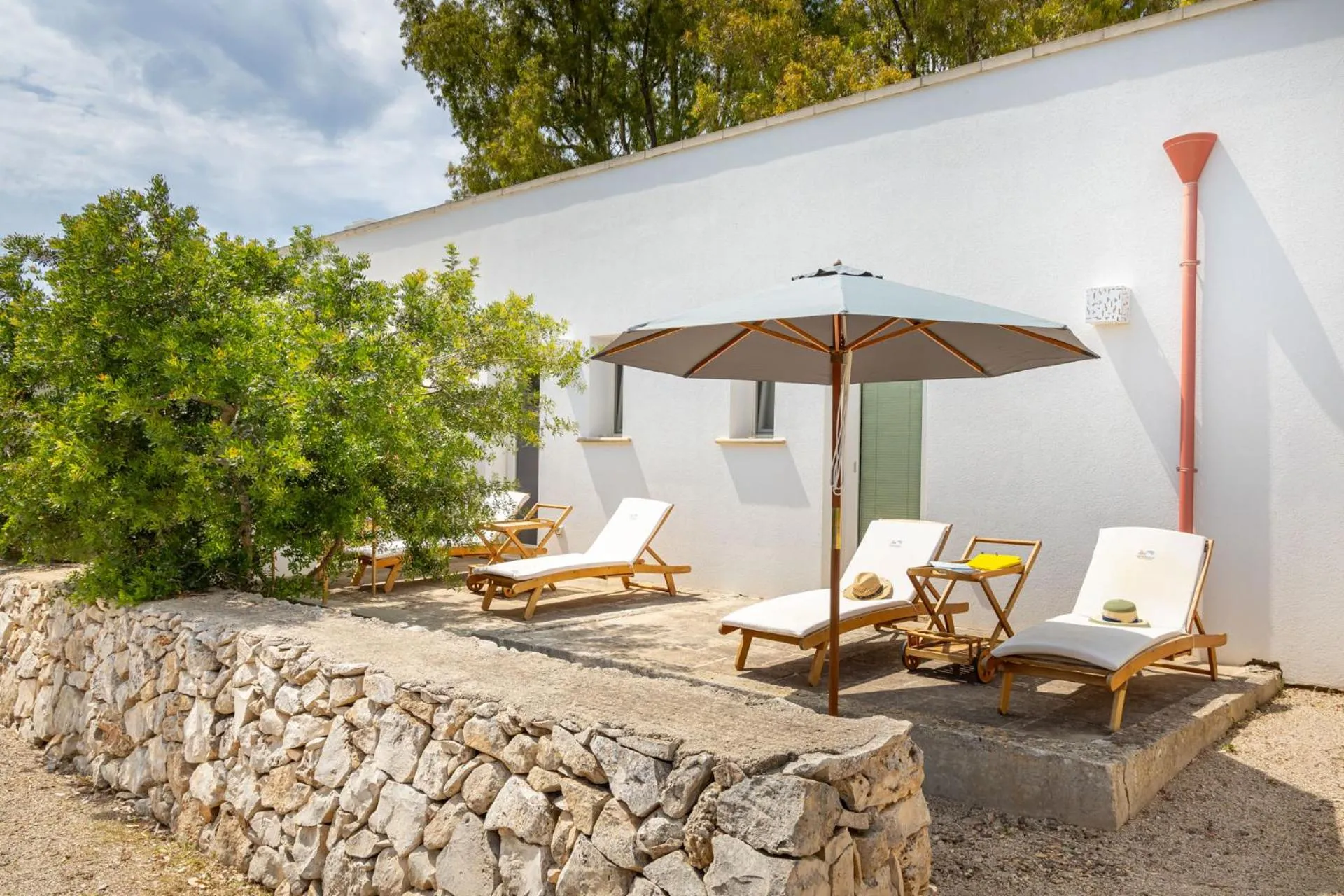 Patio in TerreAmare Agriturismo