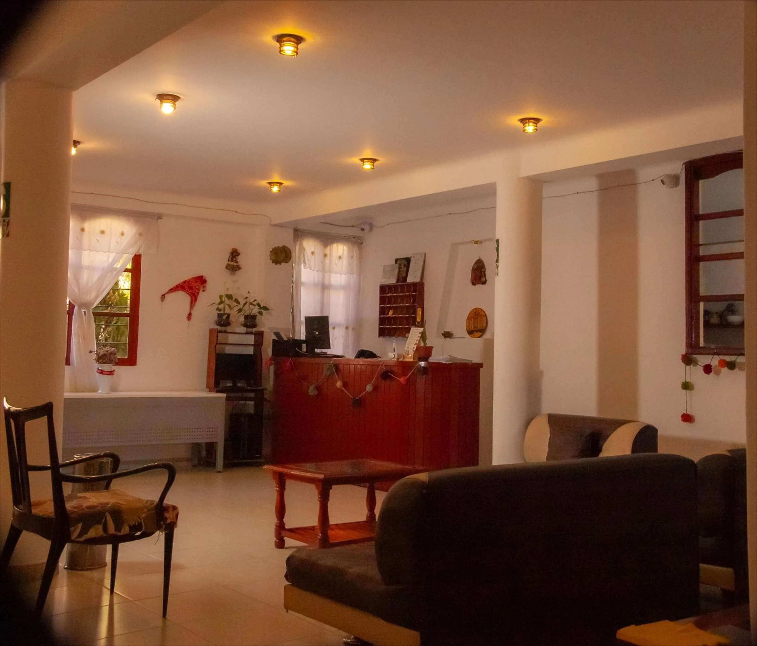 Lobby or reception in Hotel Valle Mistico