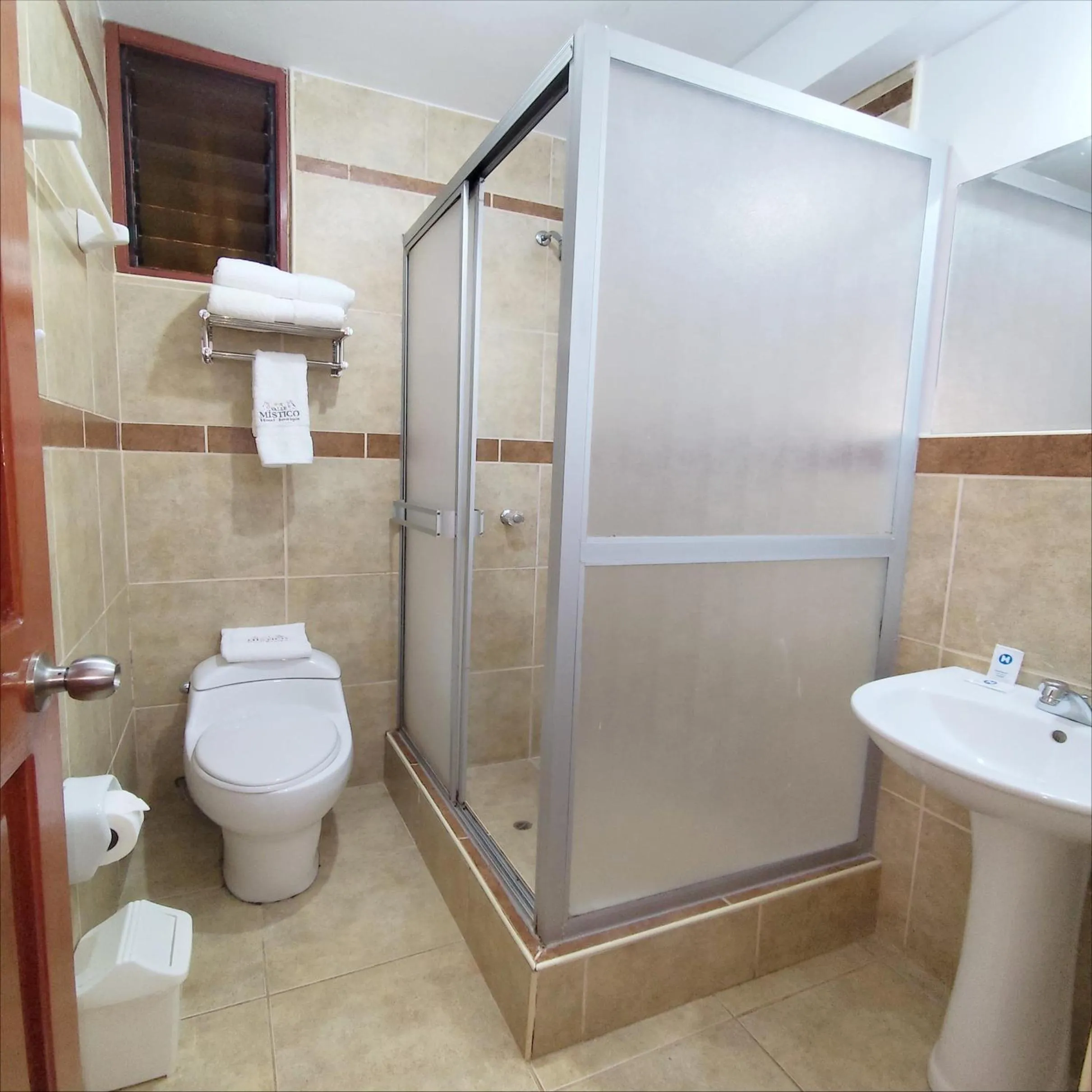 Bathroom in Hotel Valle Mistico