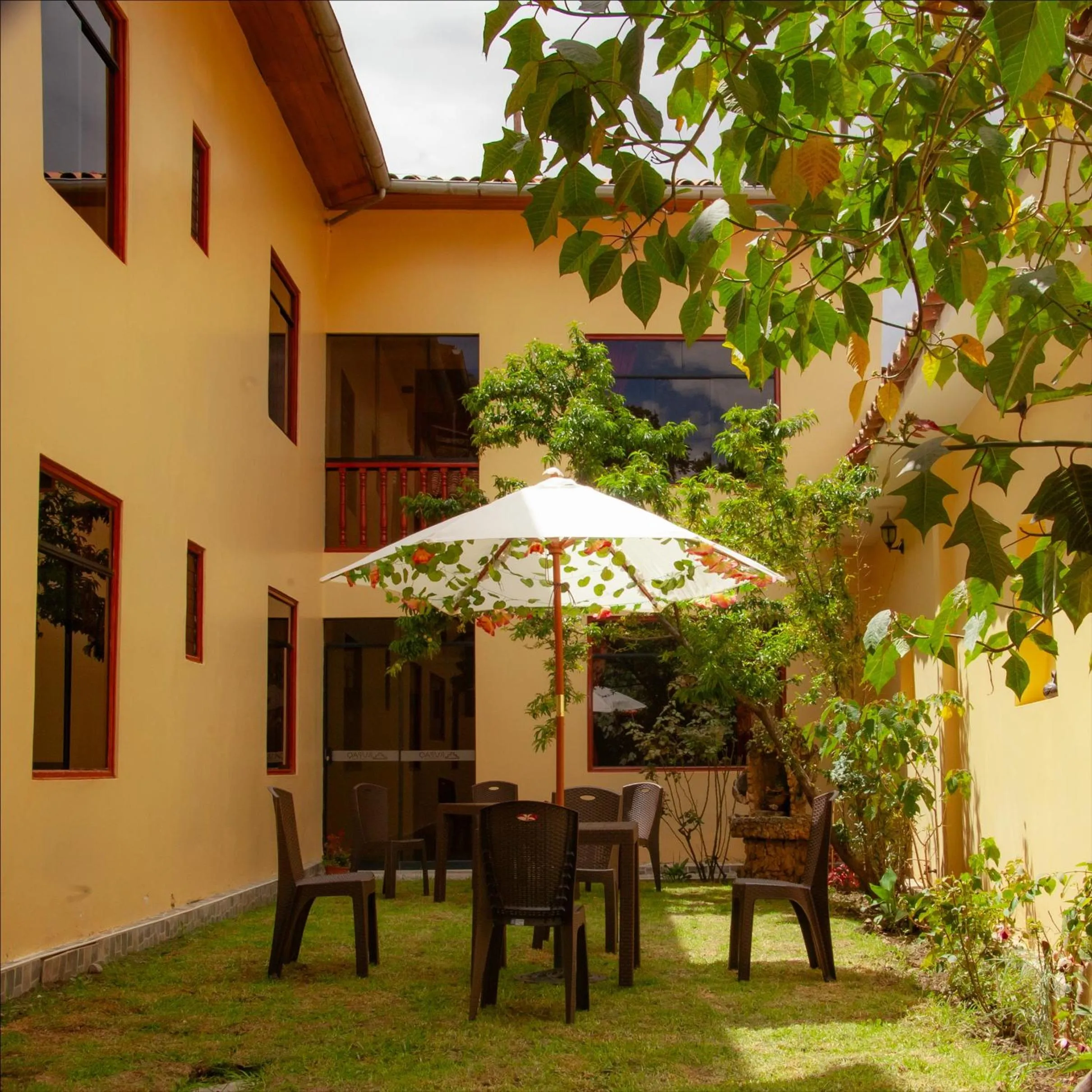 Garden in Hotel Valle Mistico
