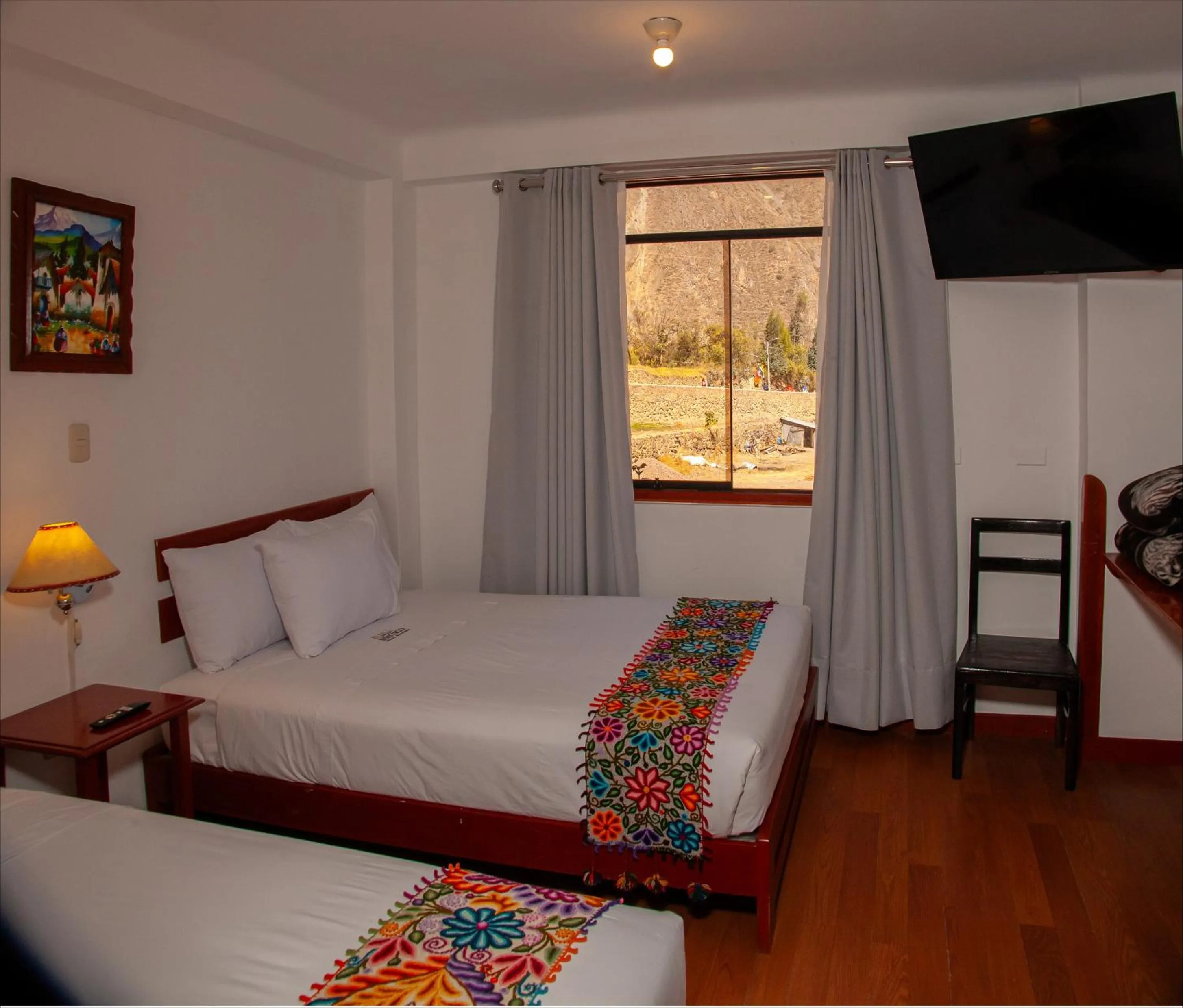 Bedroom, Bed in Hotel Valle Mistico