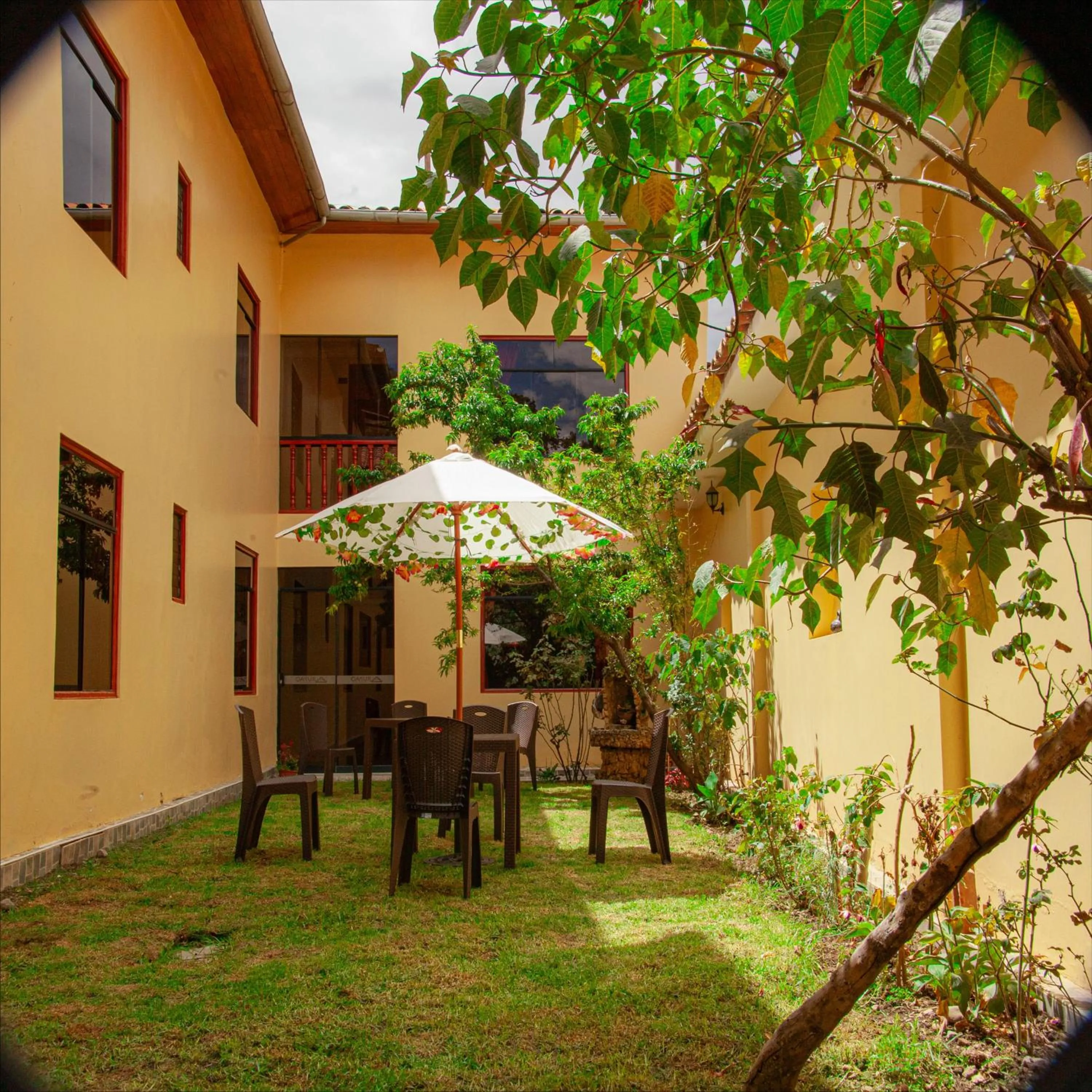 Garden in Hotel Valle Mistico