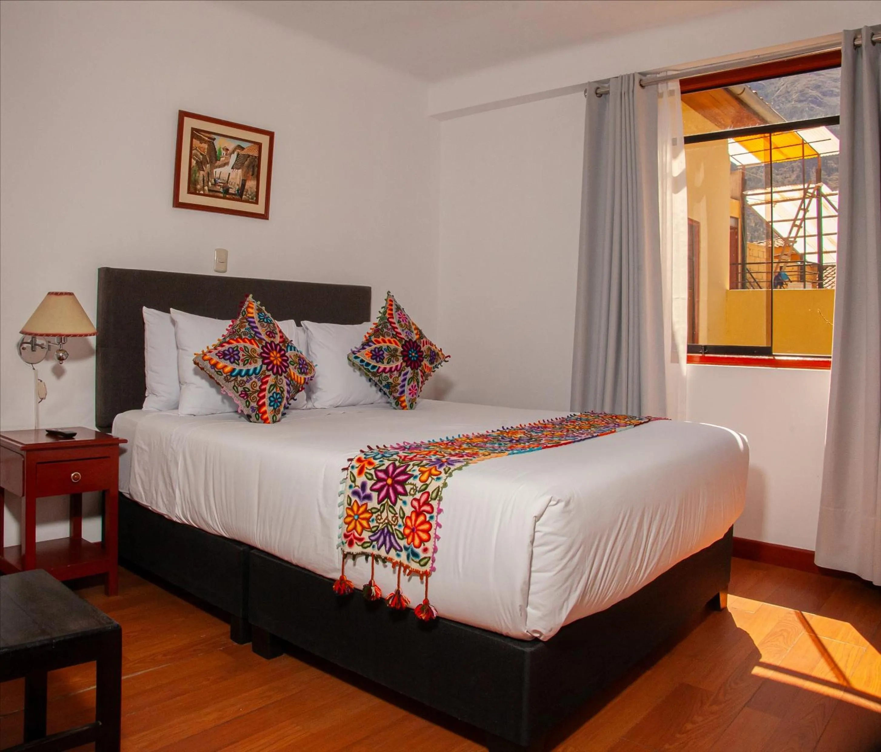 Bedroom, Bed in Hotel Valle Mistico