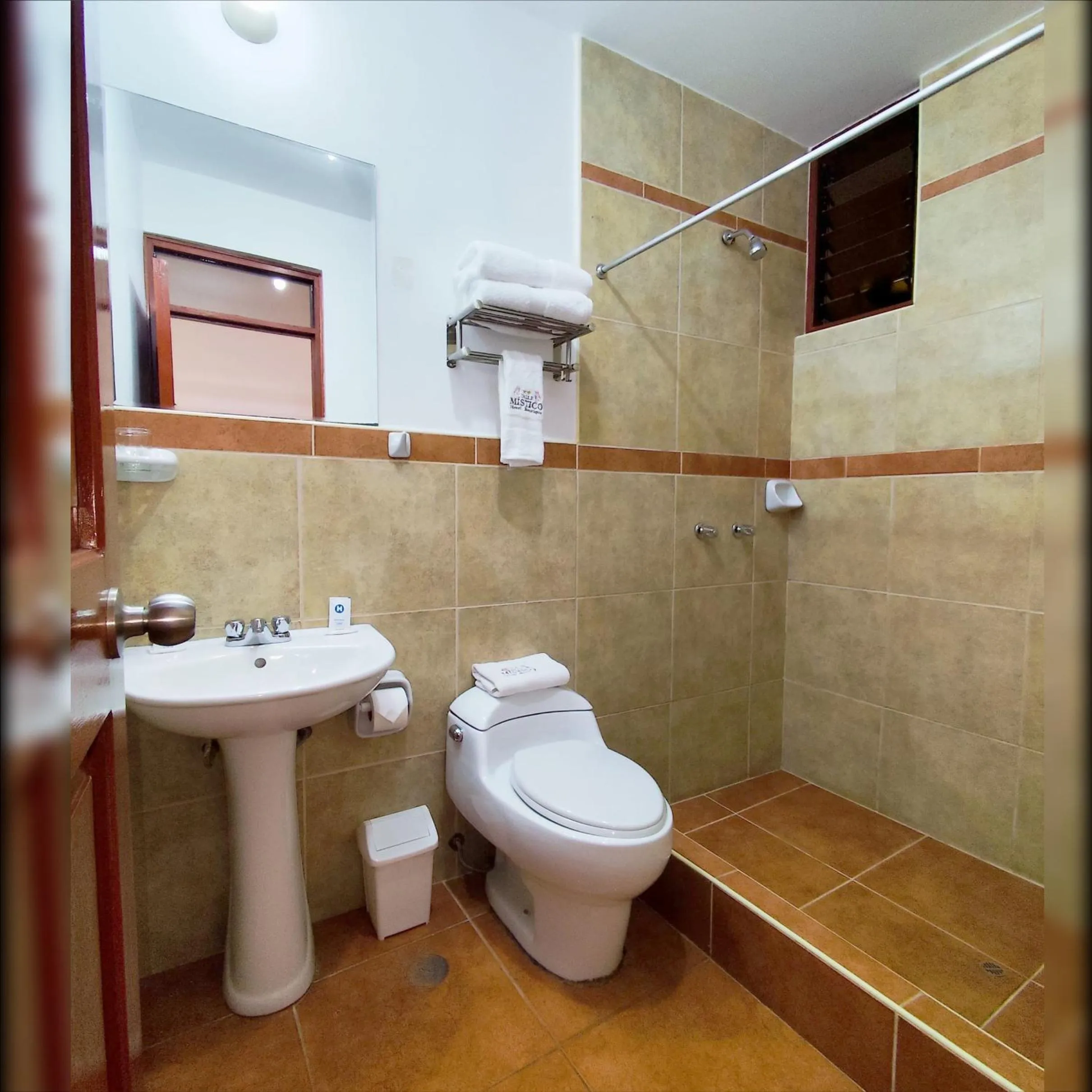 Bathroom in Hotel Valle Mistico