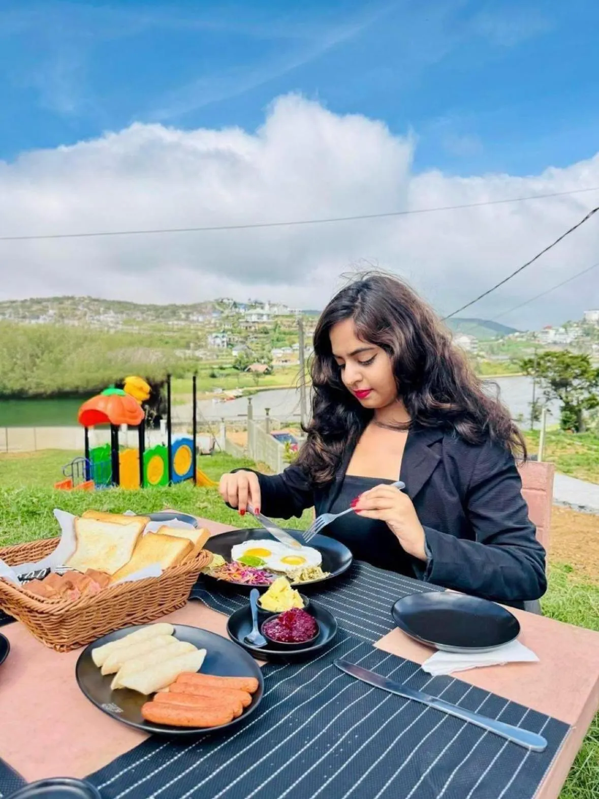 Food and drinks in Queens Lake Cabin