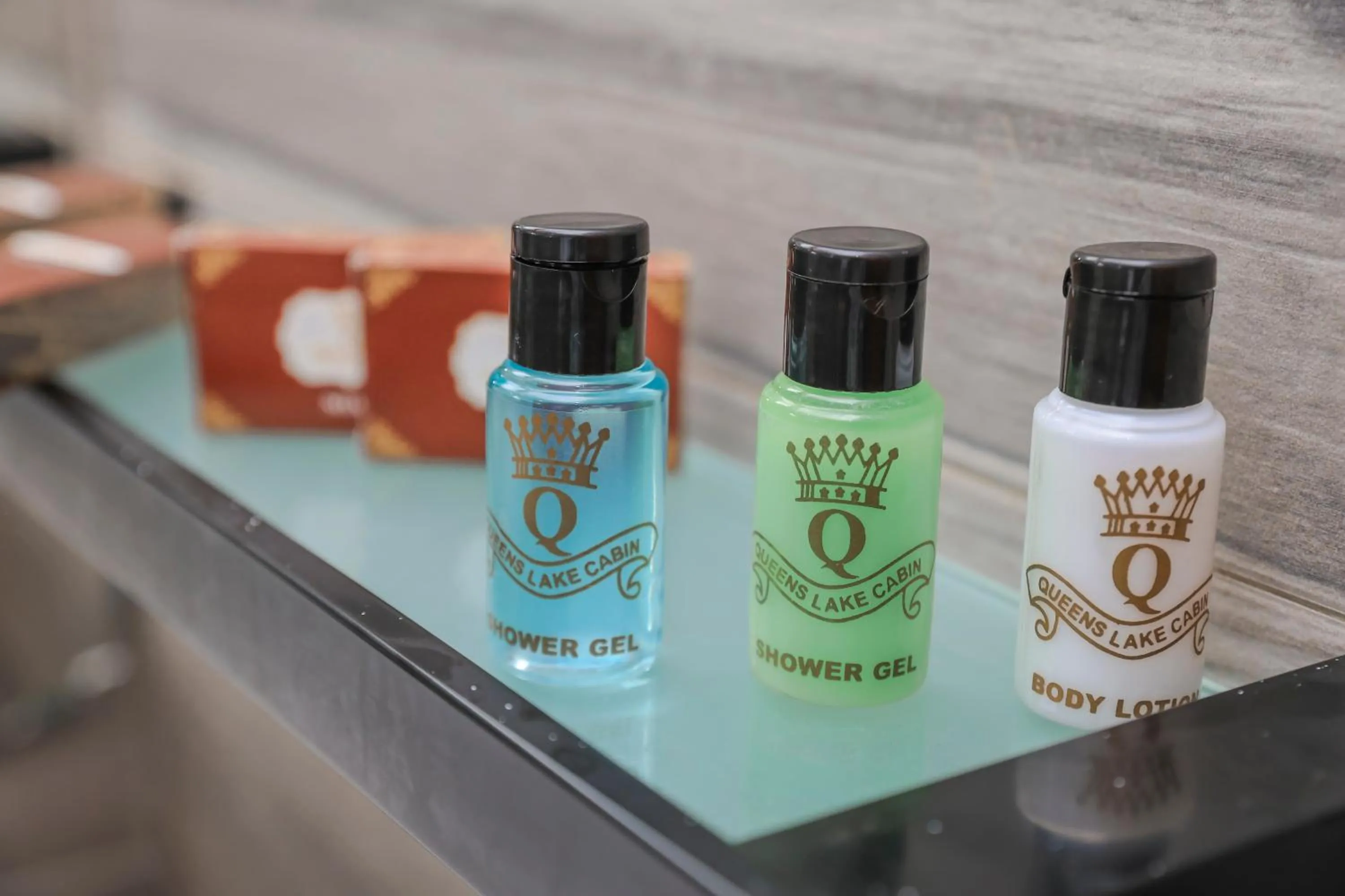 Bathroom in Queens Lake Cabin