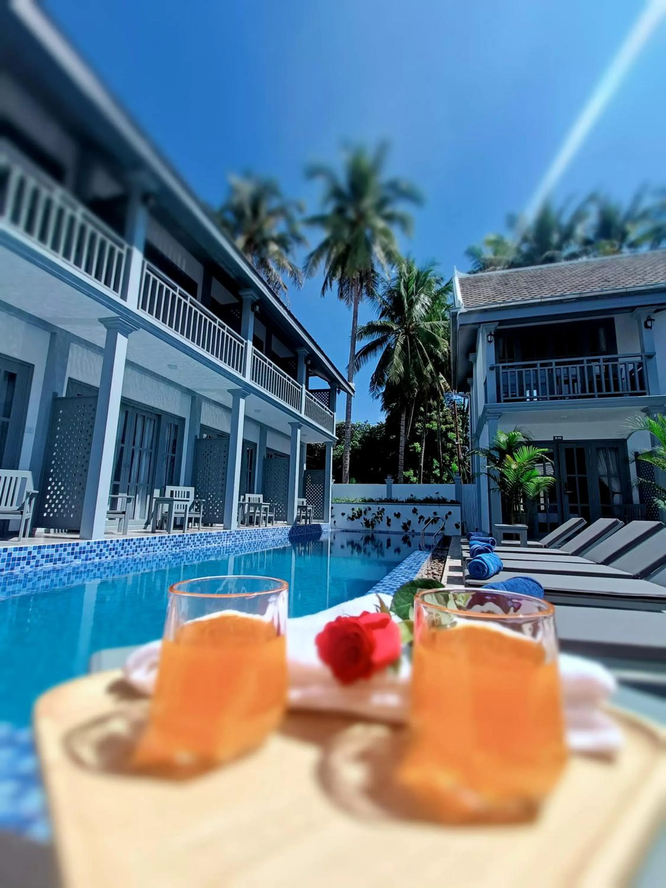 Property building in LuangPrabang Pearl Hotel