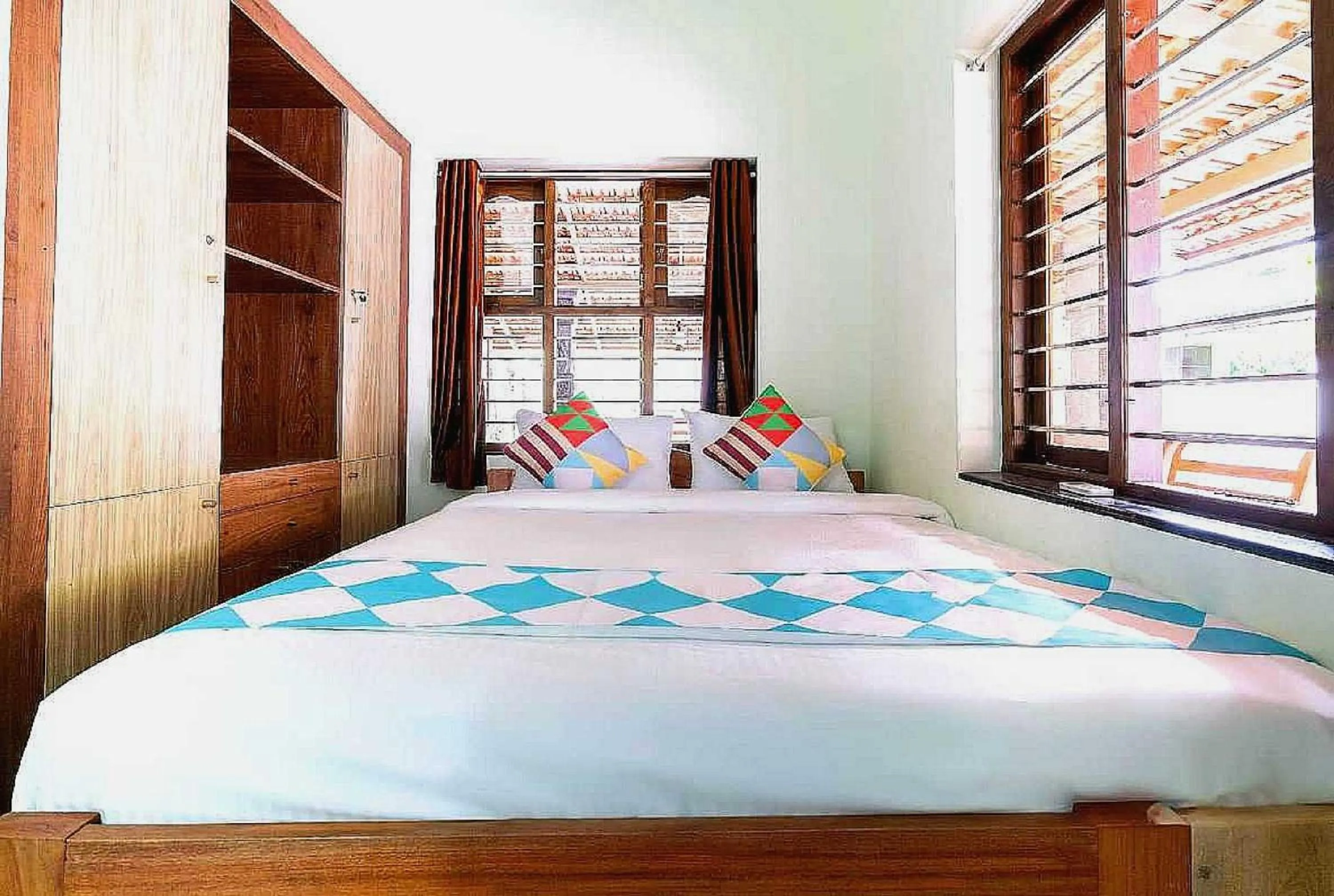 Bedroom in Hotel O ATHARVAM RESORT