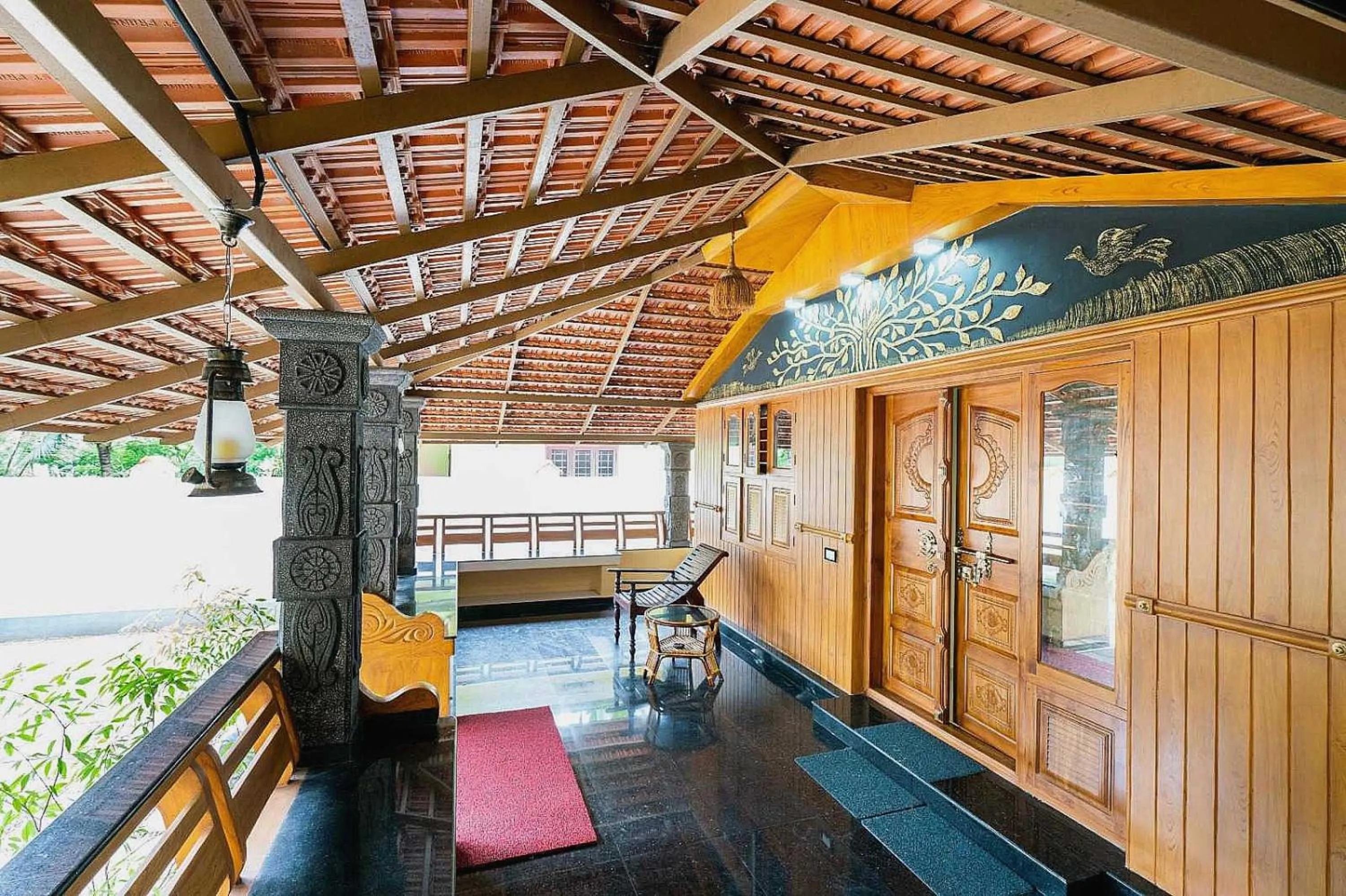 Lobby or reception in Hotel O ATHARVAM RESORT