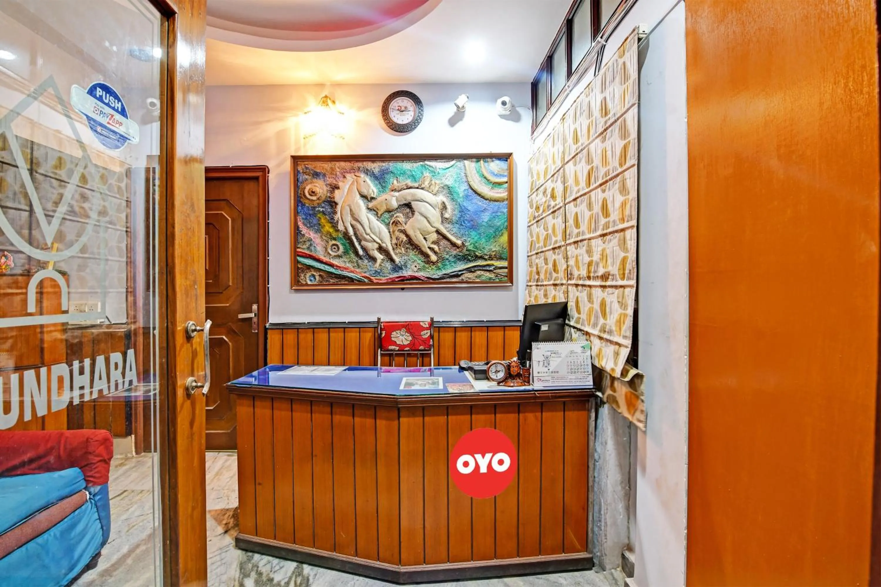 Lobby or reception in OYO Flagship The Image A Quality Stay
