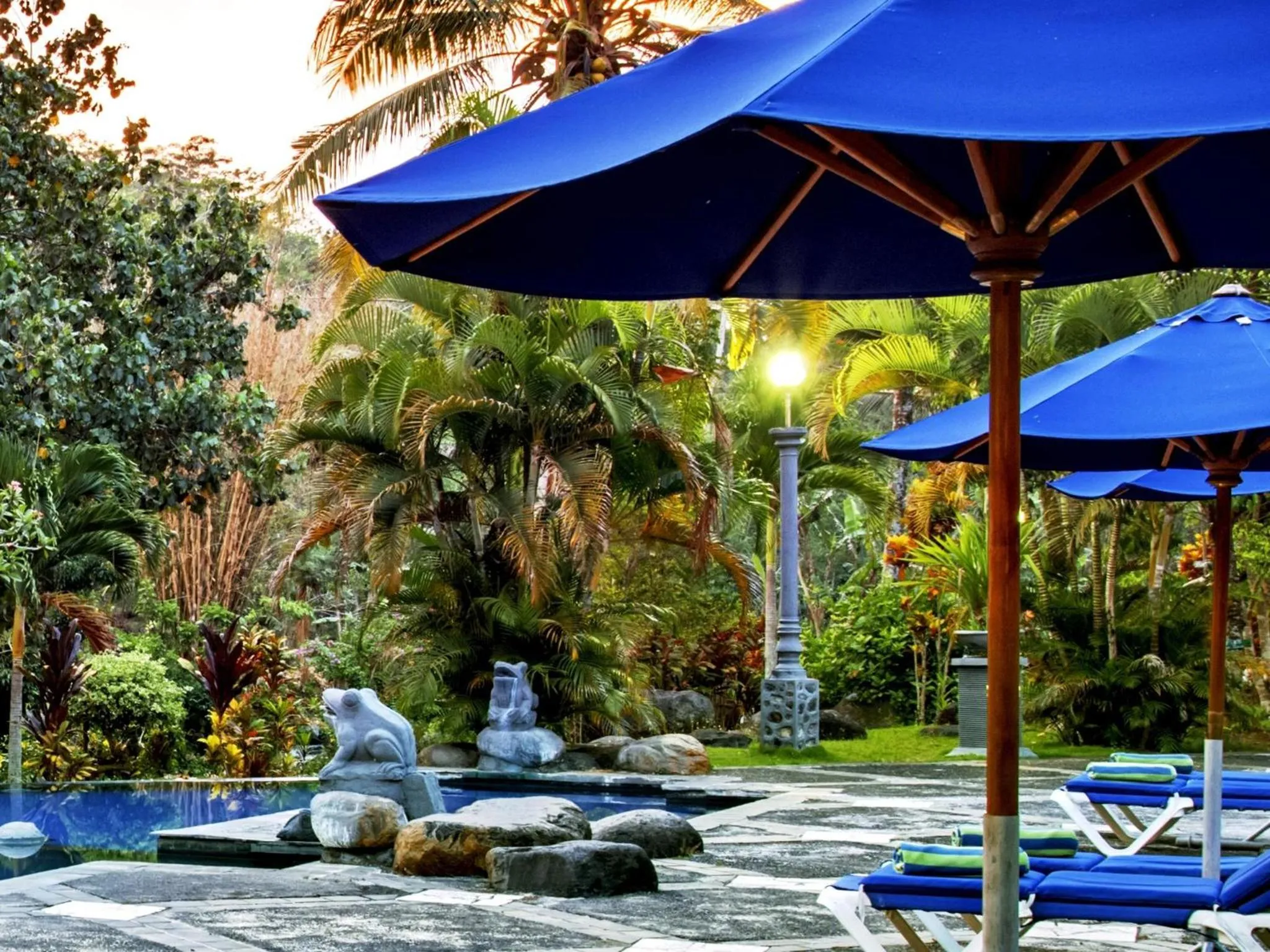 Pool view in Margo Utomo Hill View Resort