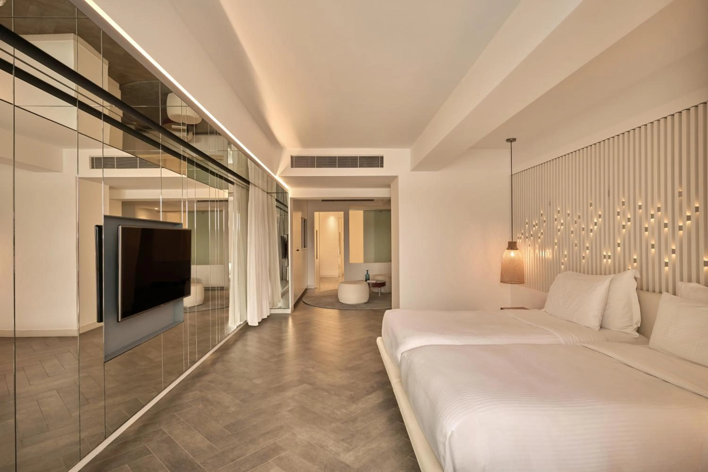 Bed in Nikki Beach Resort & Spa Porto Heli