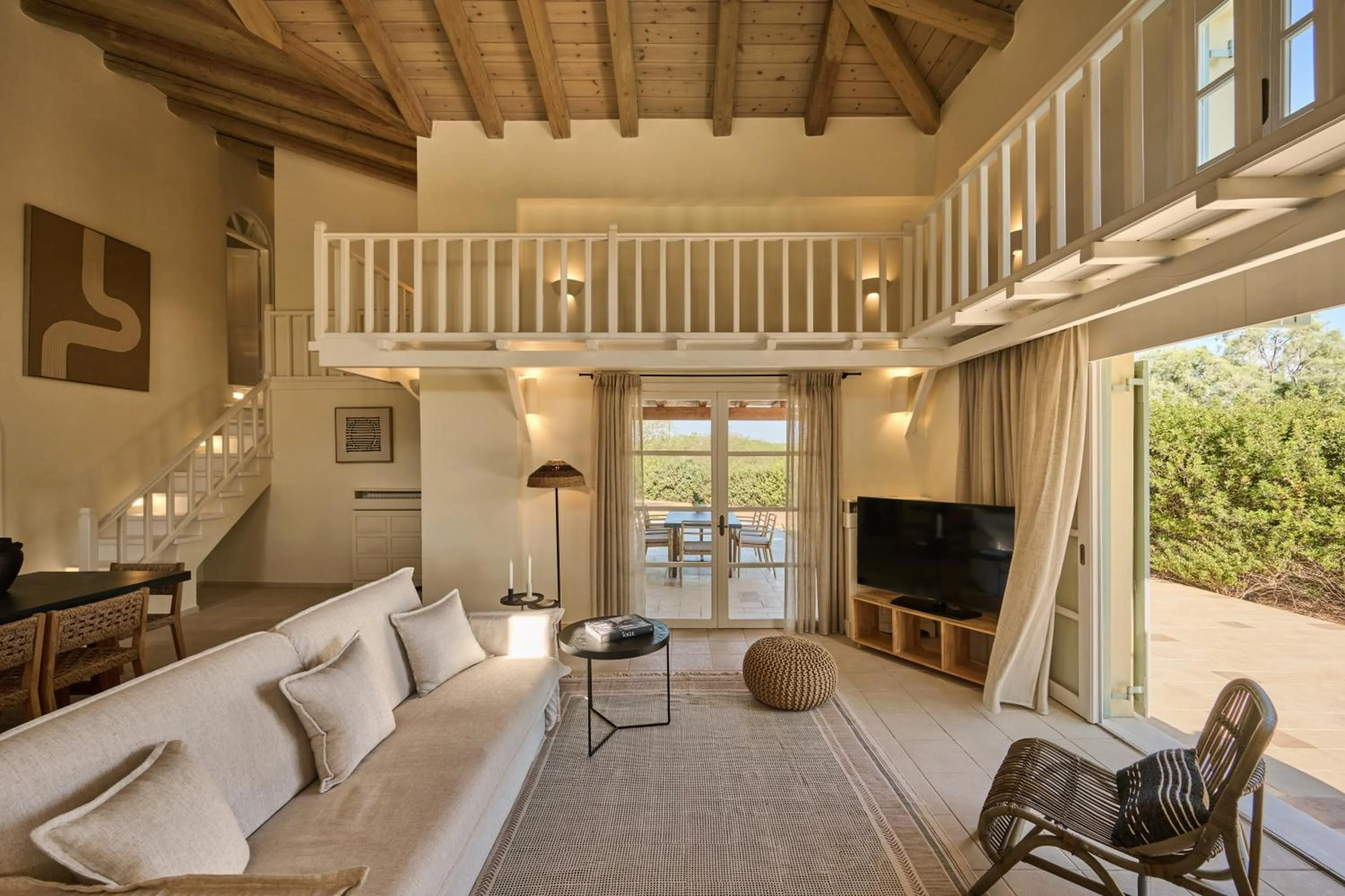 Living room in Nikki Beach Resort & Spa Porto Heli