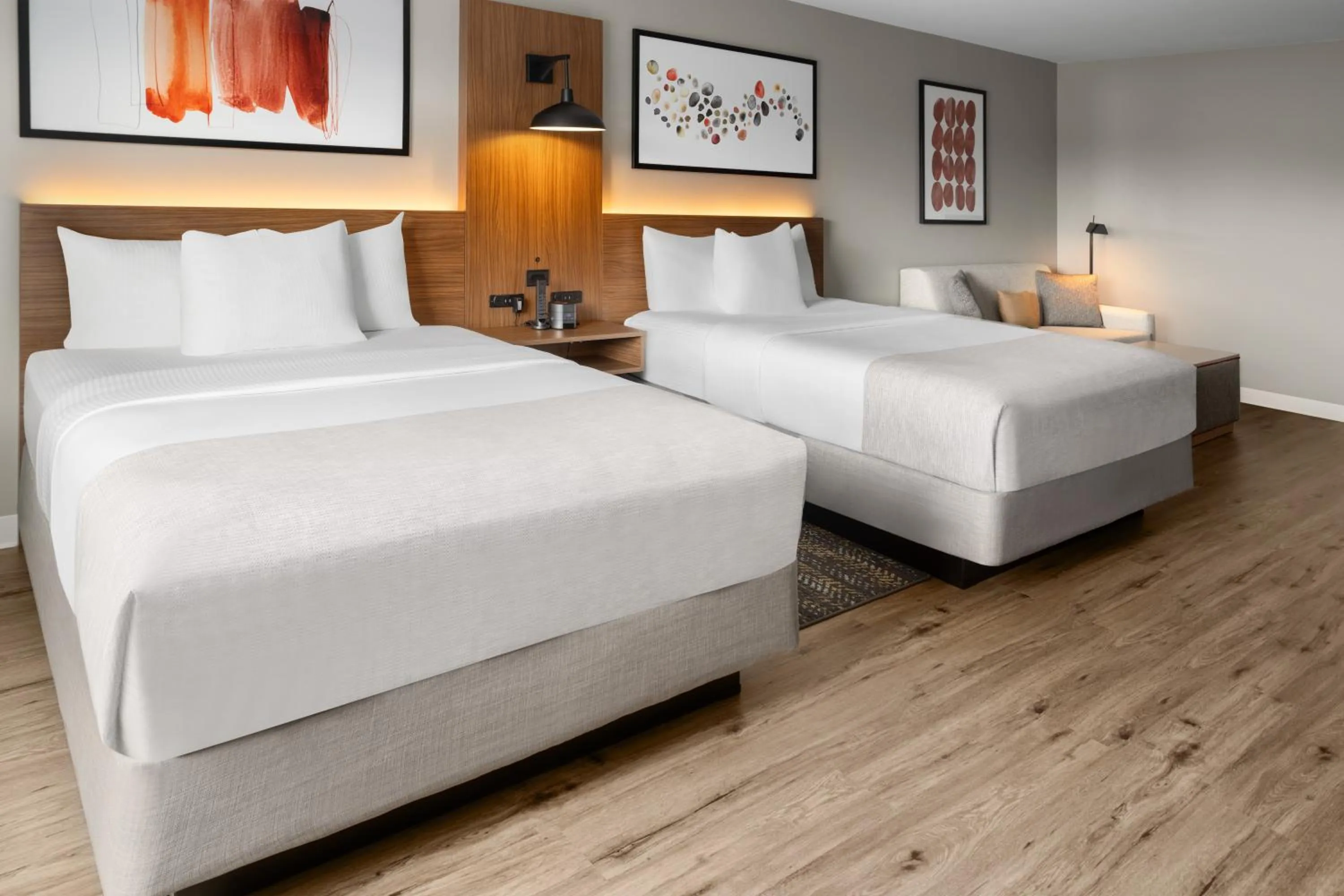 Bed in Hawthorn Extended Stay by Wyndham Williston Burlington