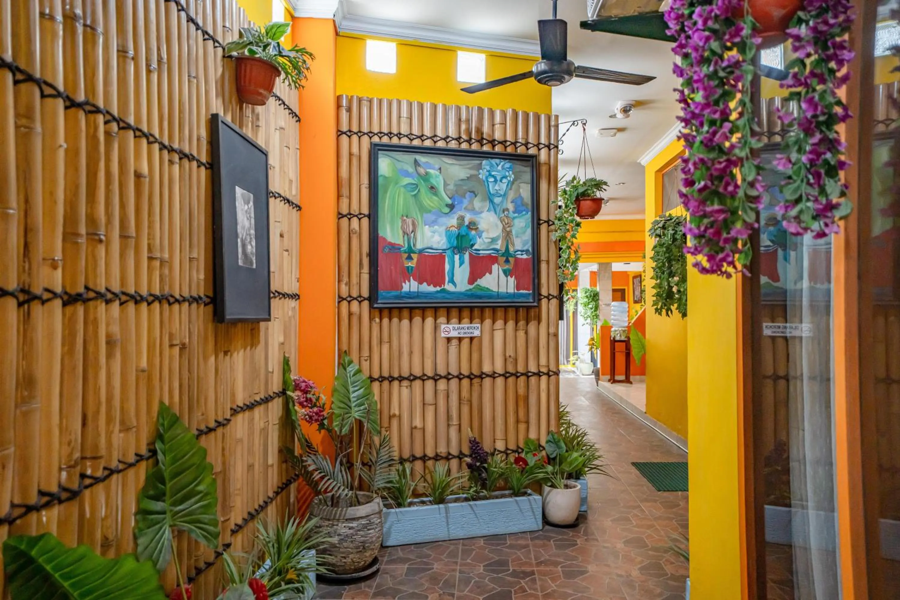 Decorative detail in Urban Haven Sanur