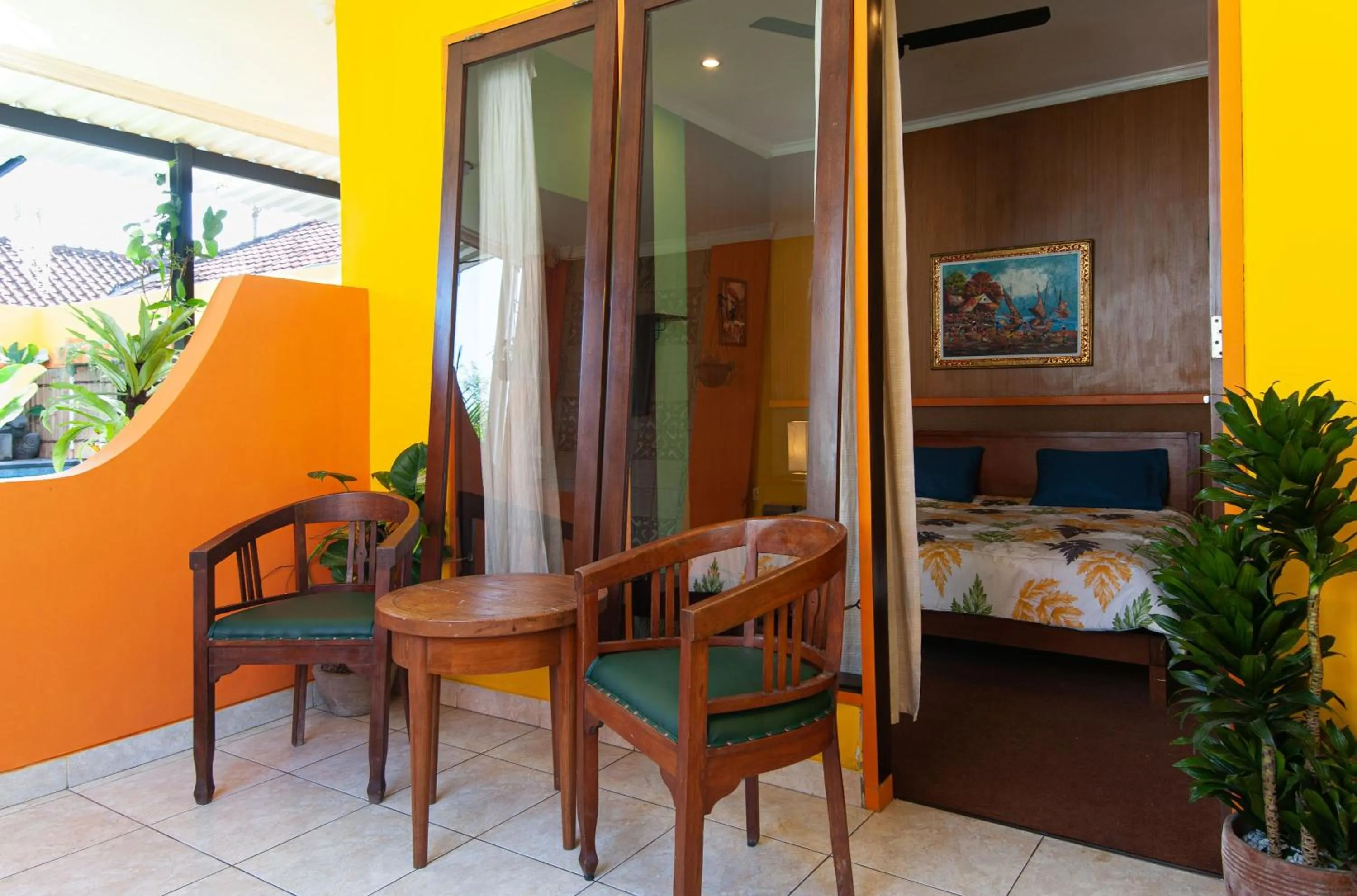 Balcony/Terrace, Bed in Urban Haven Sanur