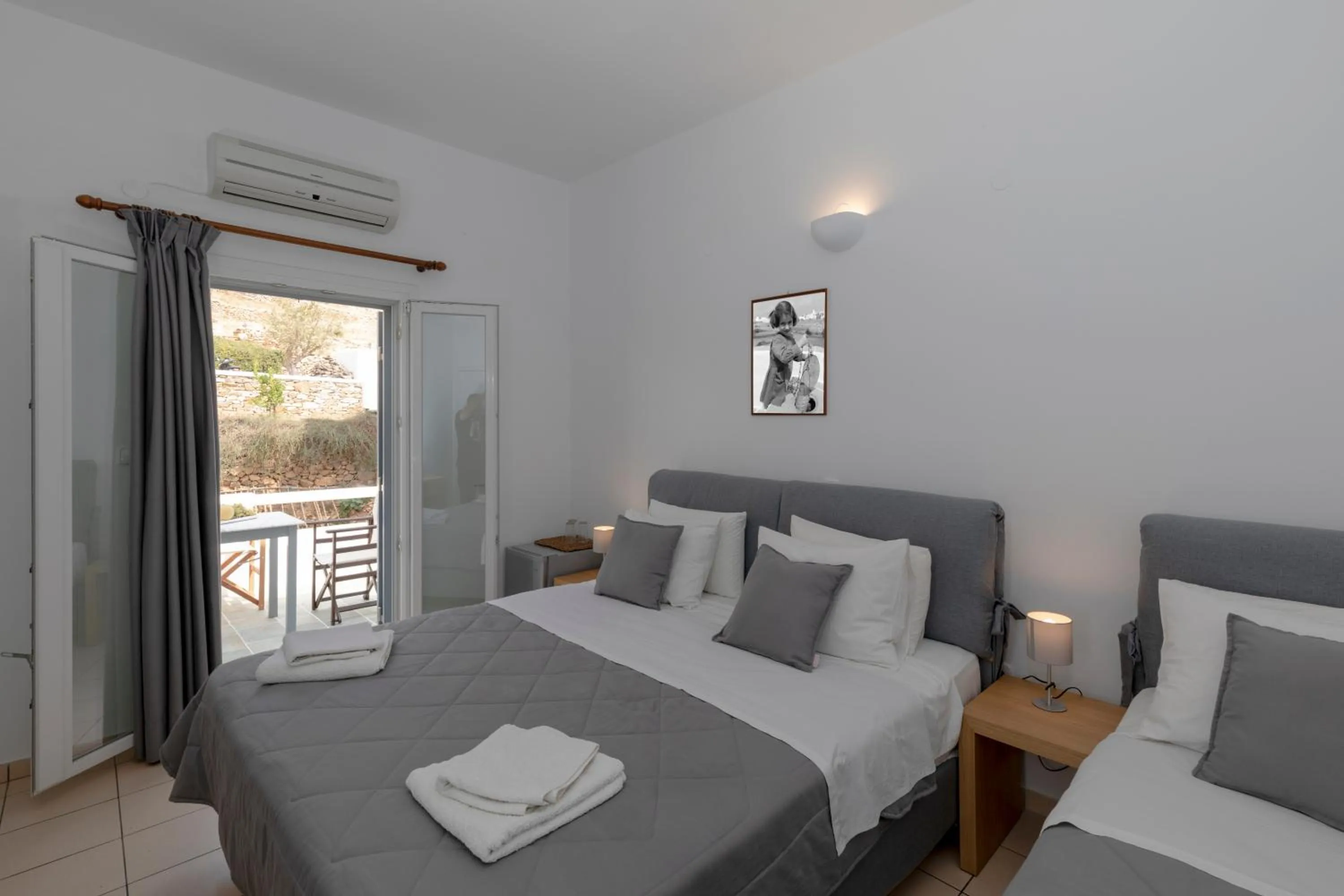 Bedroom in Mosha Pension