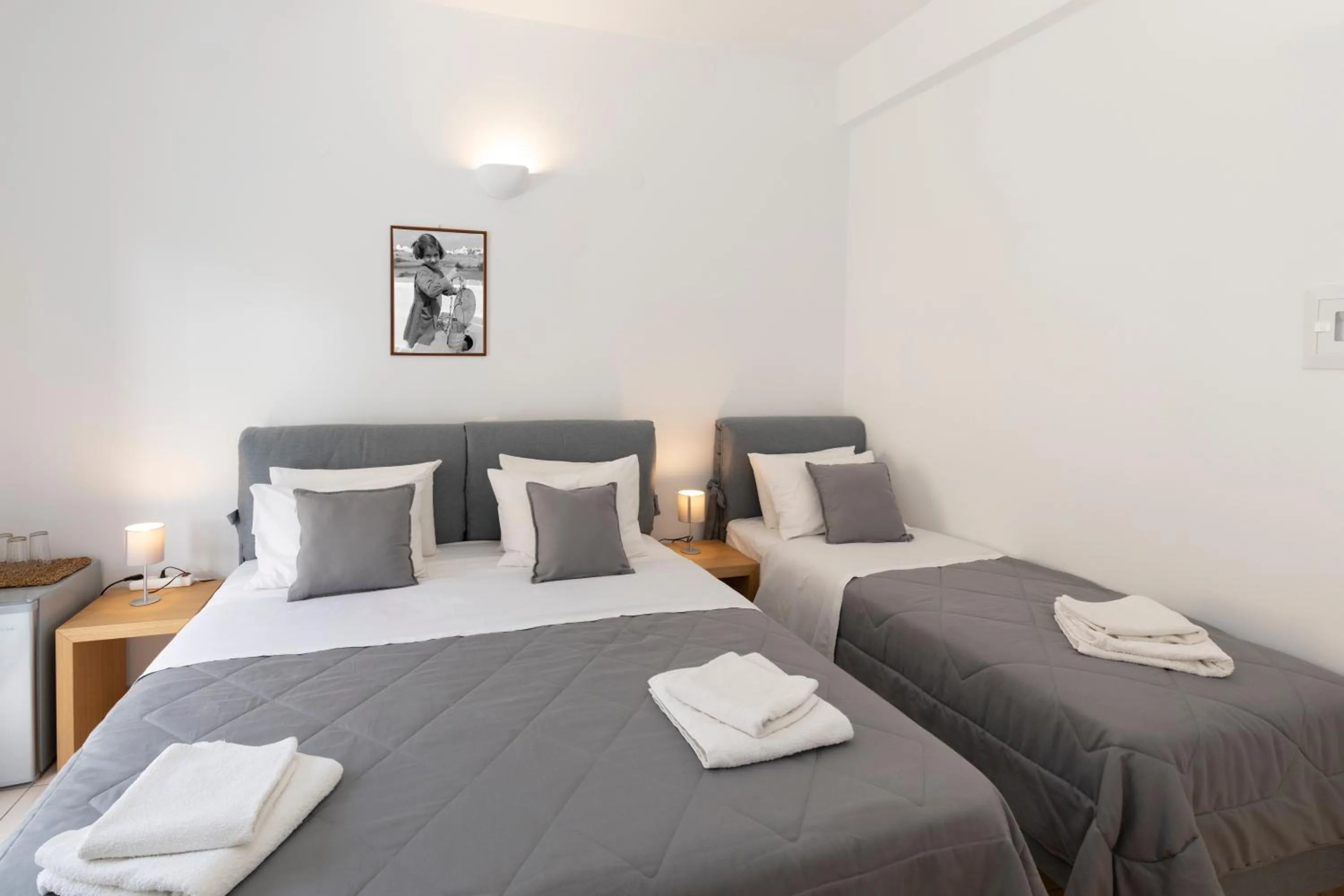 Bedroom in Mosha Pension