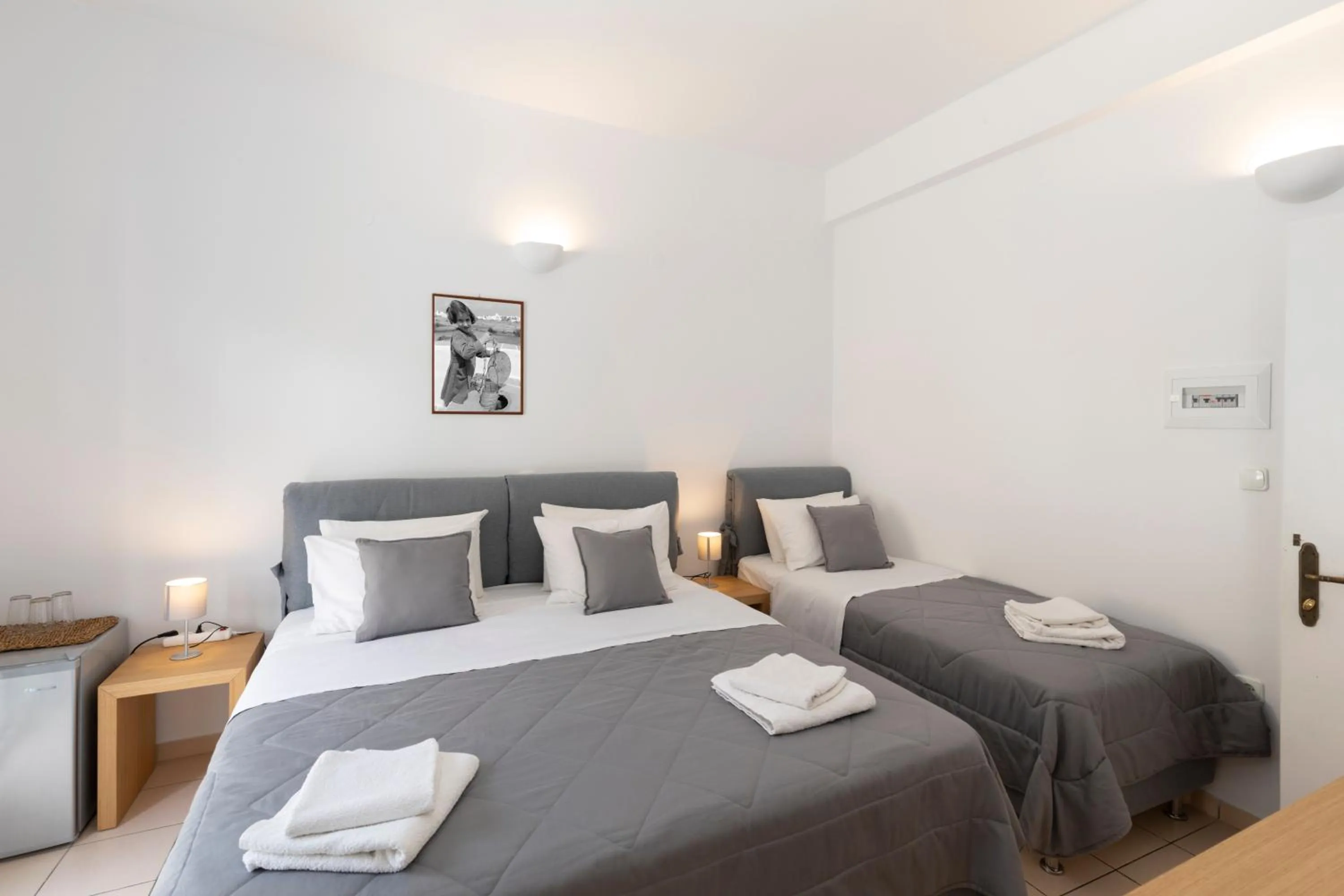 Bedroom in Mosha Pension