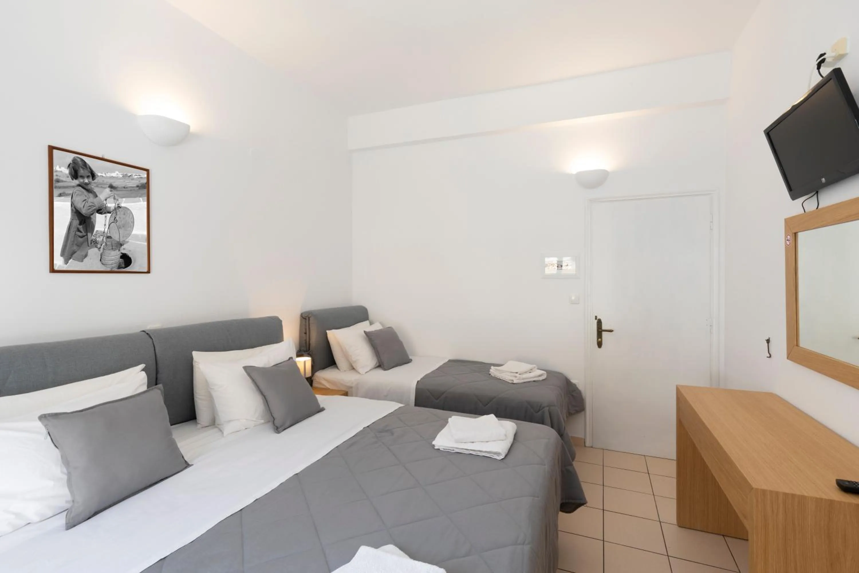 Bedroom in Mosha Pension