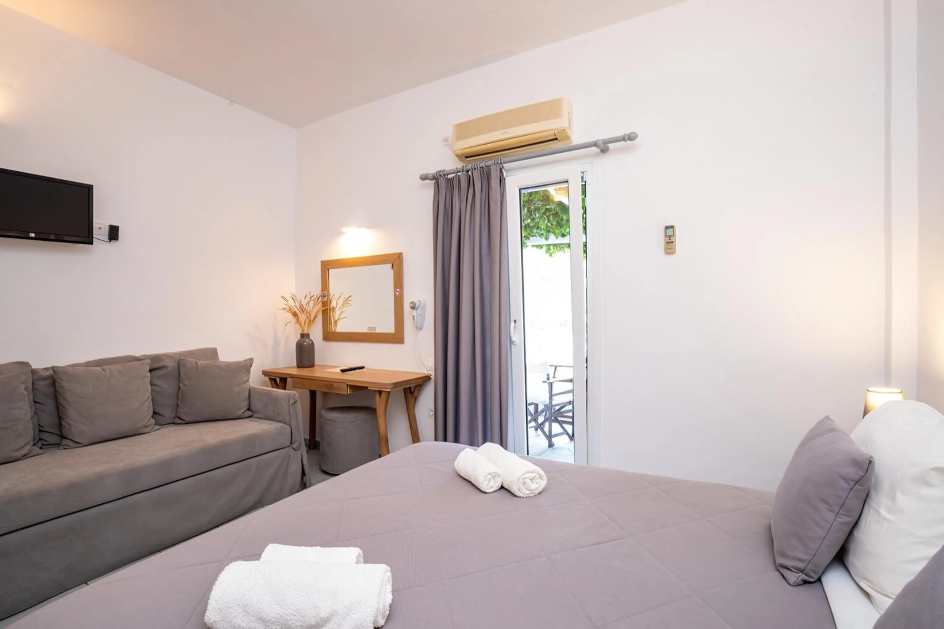 Bedroom in Mosha Pension