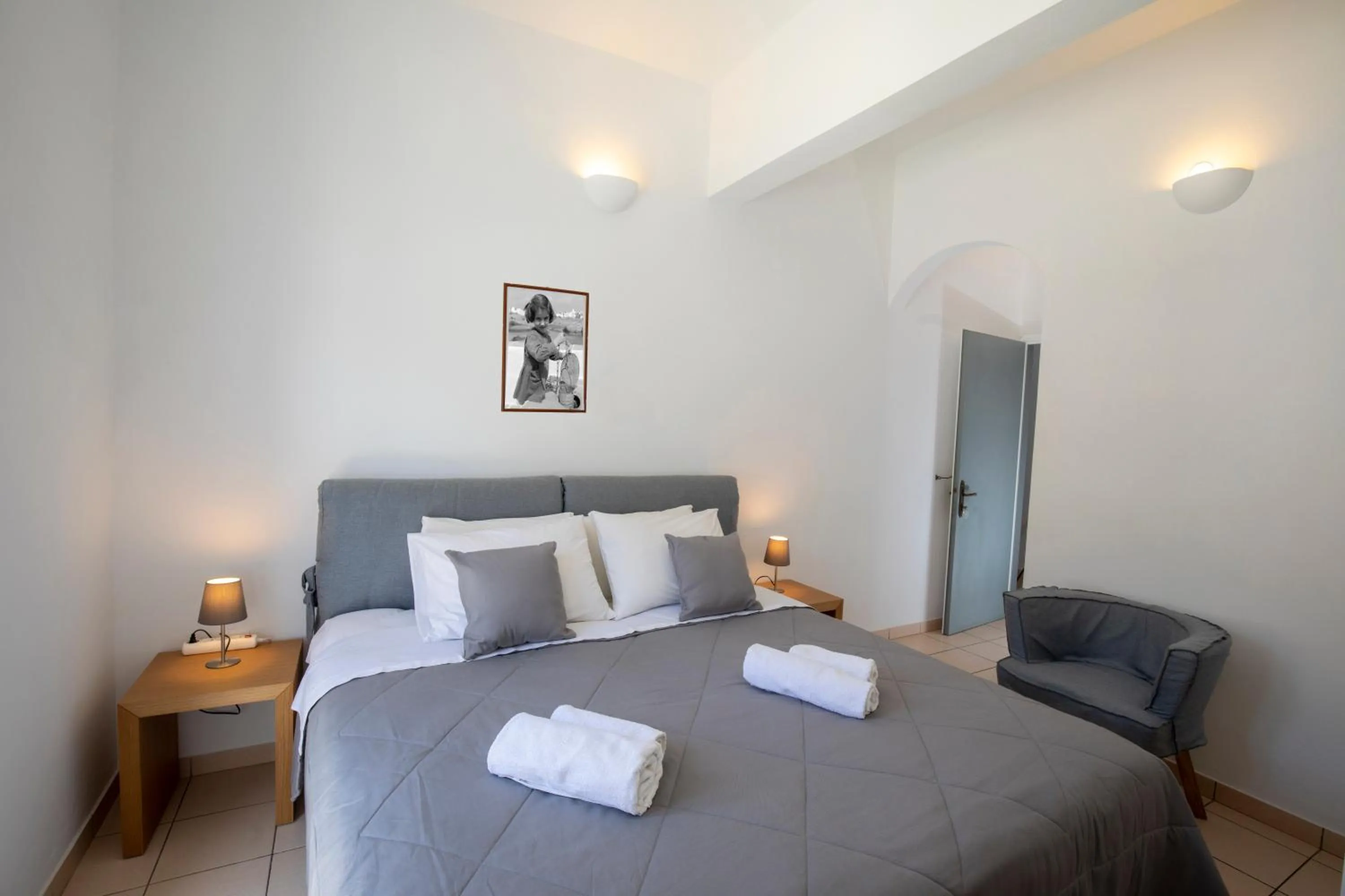 Bedroom in Mosha Pension