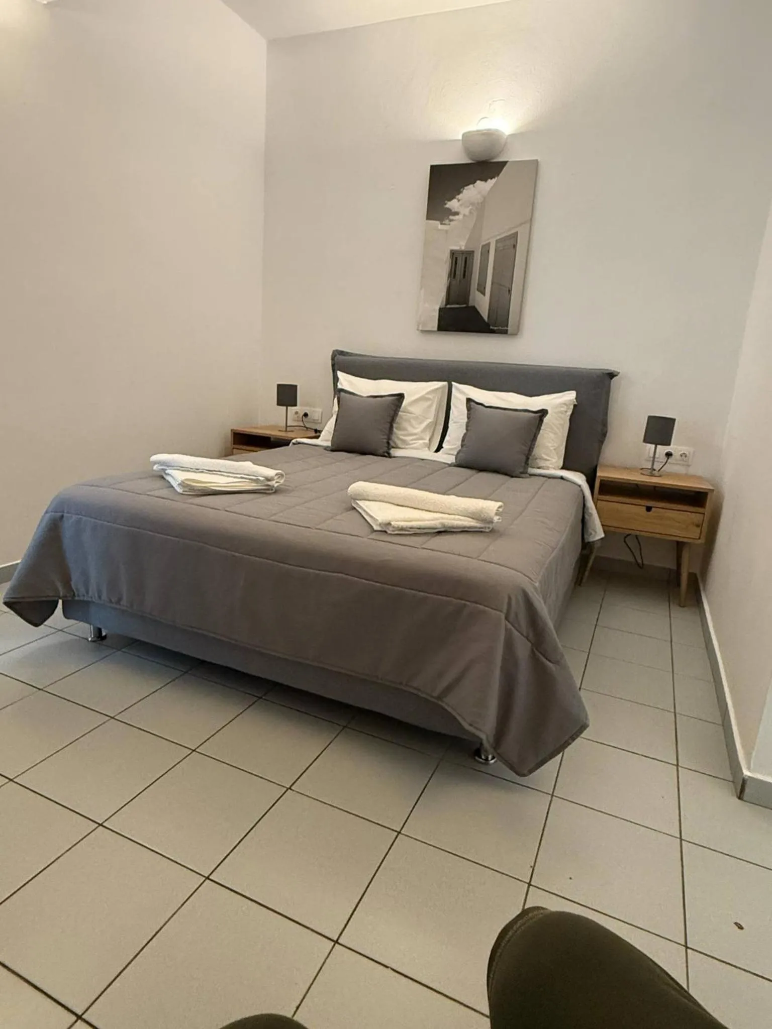 Bedroom in Mosha Pension