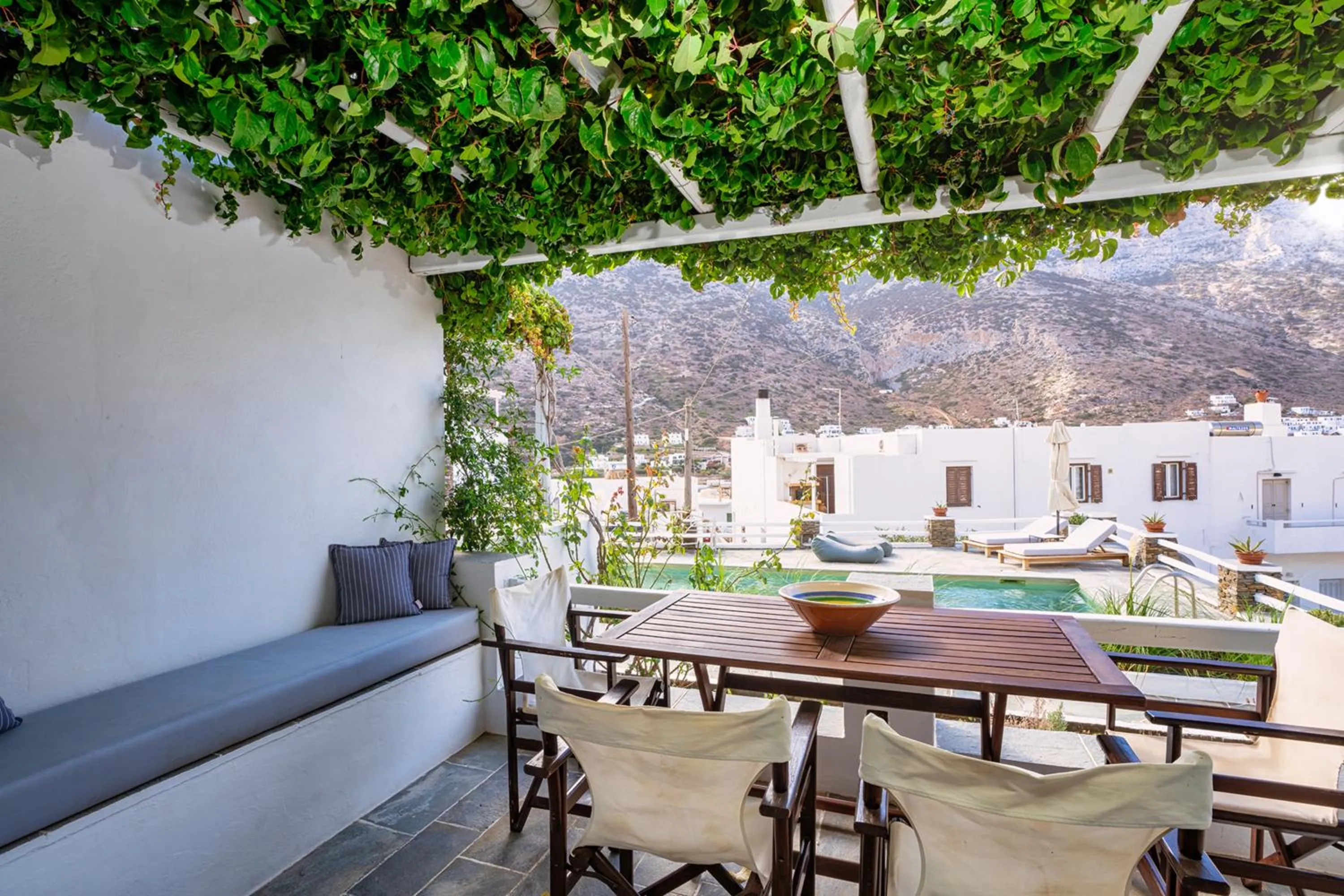 Balcony/Terrace in Mosha Pension