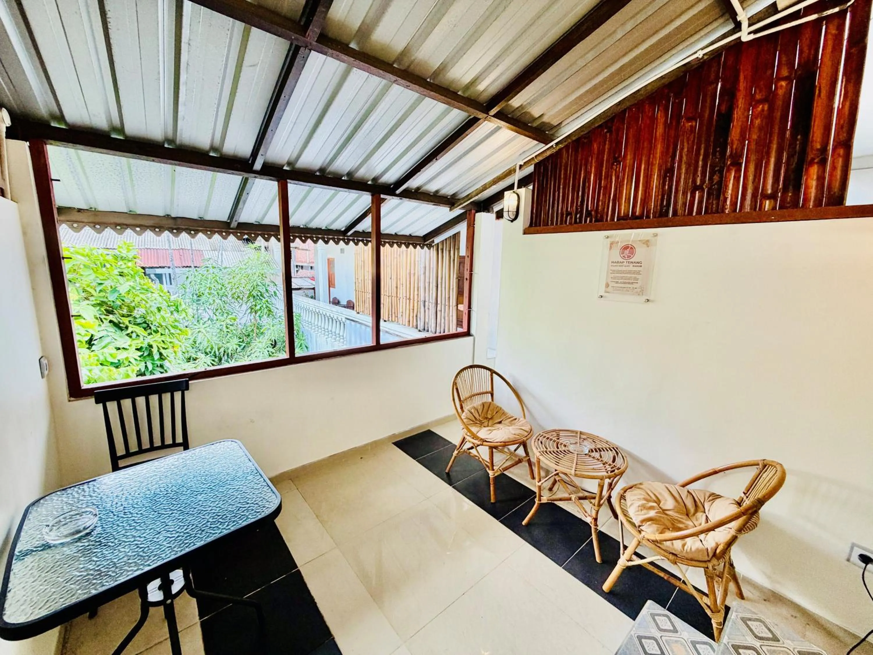 Balcony/Terrace in The Raden Patah Heritage Kota Lama Semarang