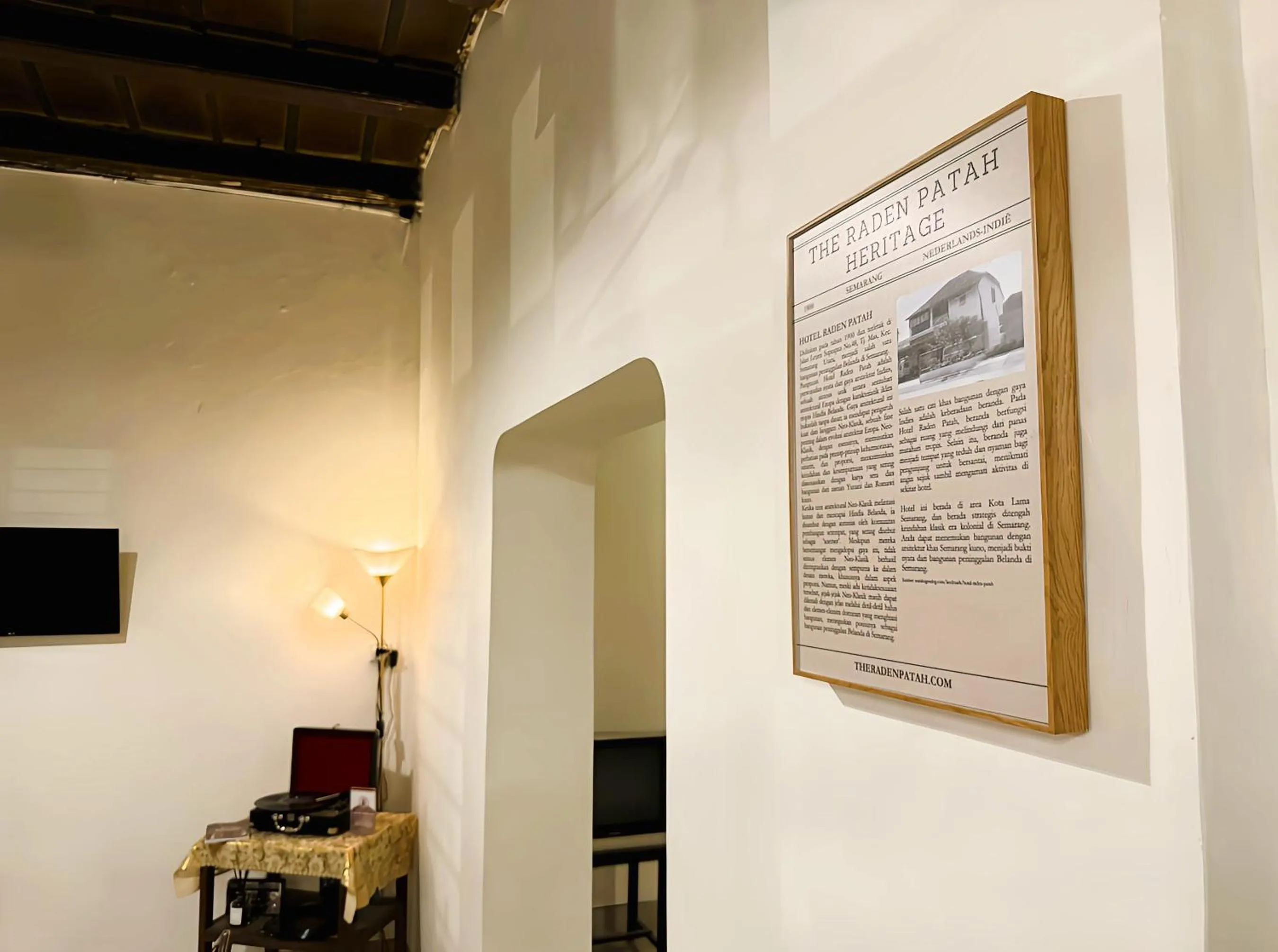 Lobby or reception in The Raden Patah Heritage Kota Lama Semarang