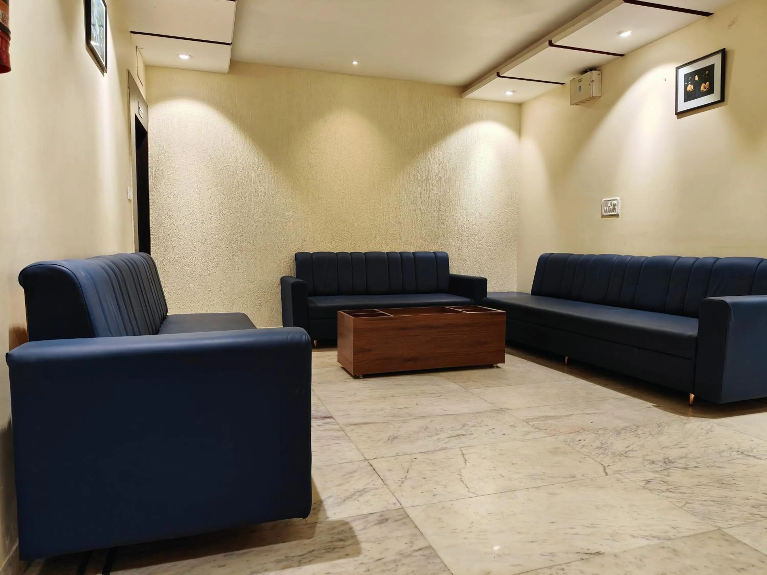 Seating area in Hotel Jagdish