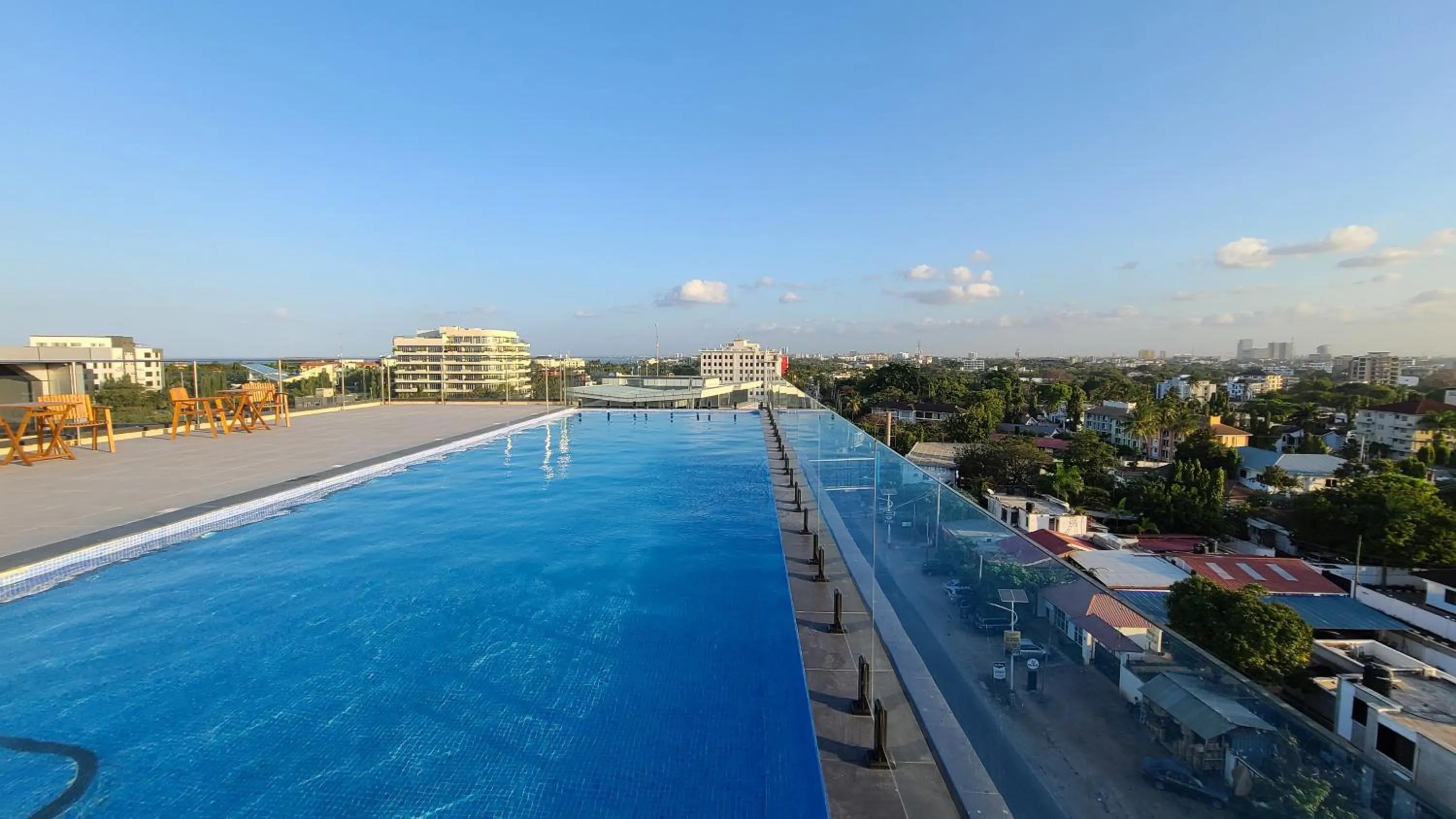 Pool view in Urban by CityBlue Hotel, Dar es Salaam