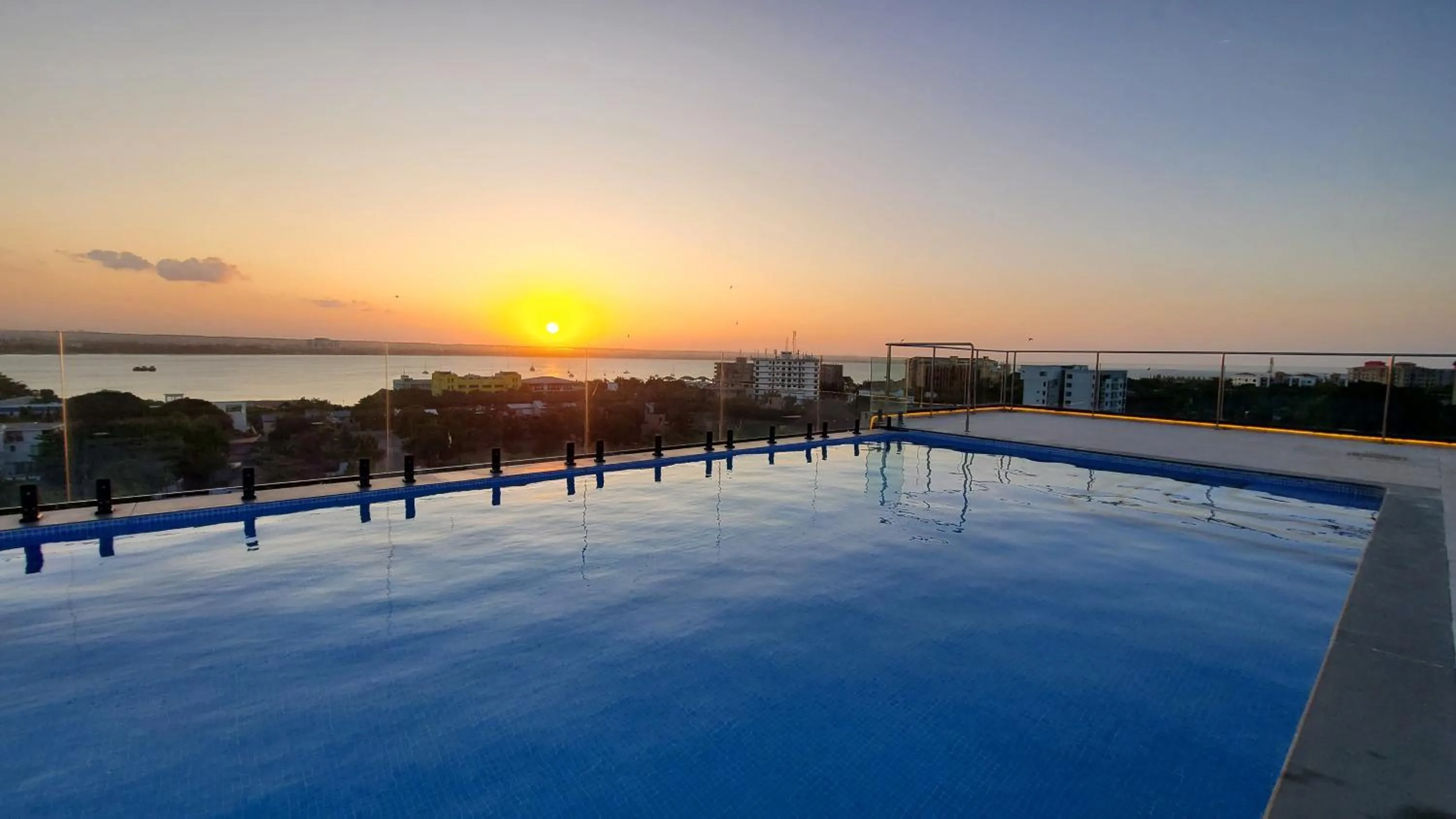 Pool view in Urban by CityBlue Hotel, Dar es Salaam