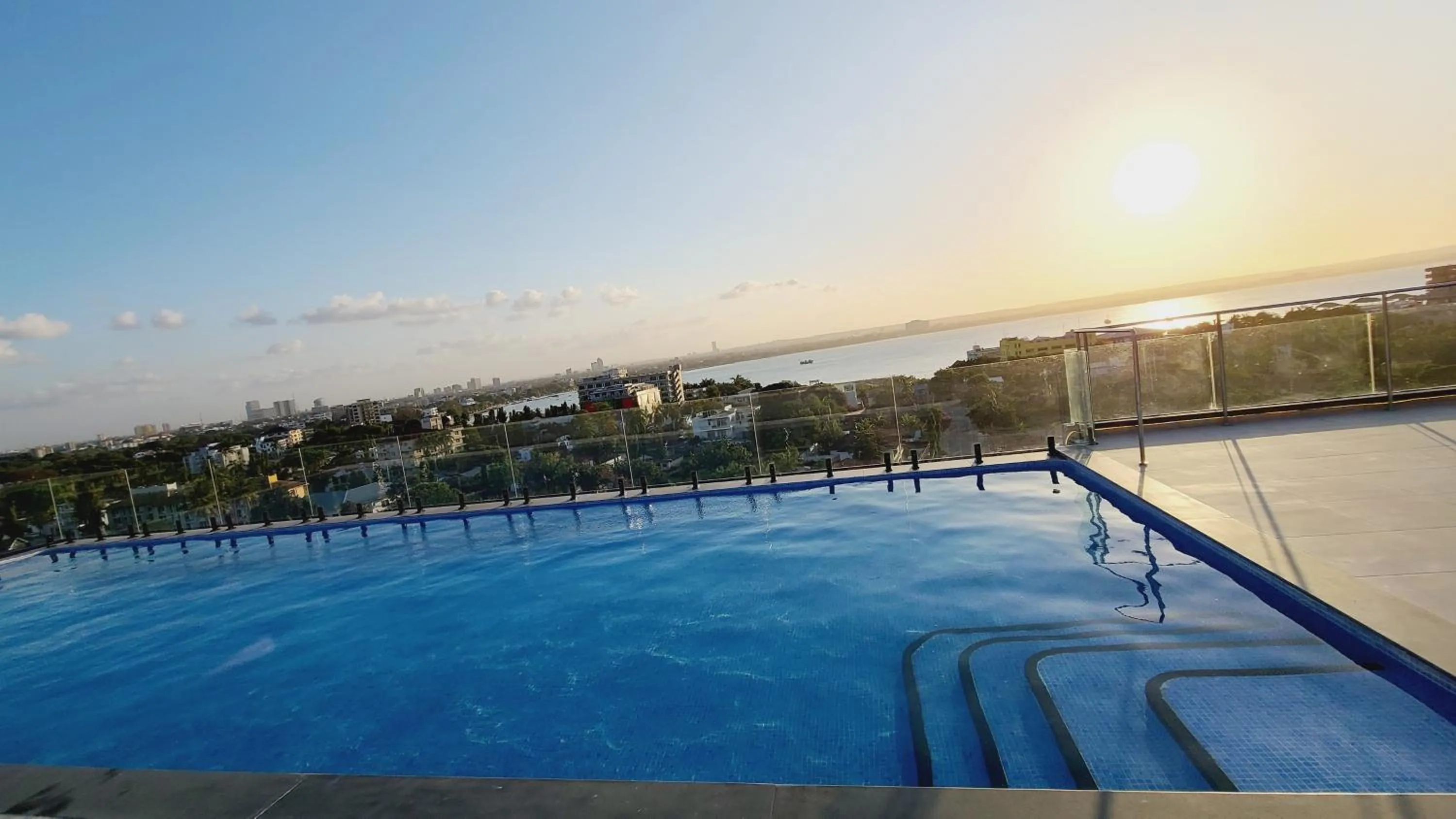 Pool view in Urban by CityBlue Hotel, Dar es Salaam