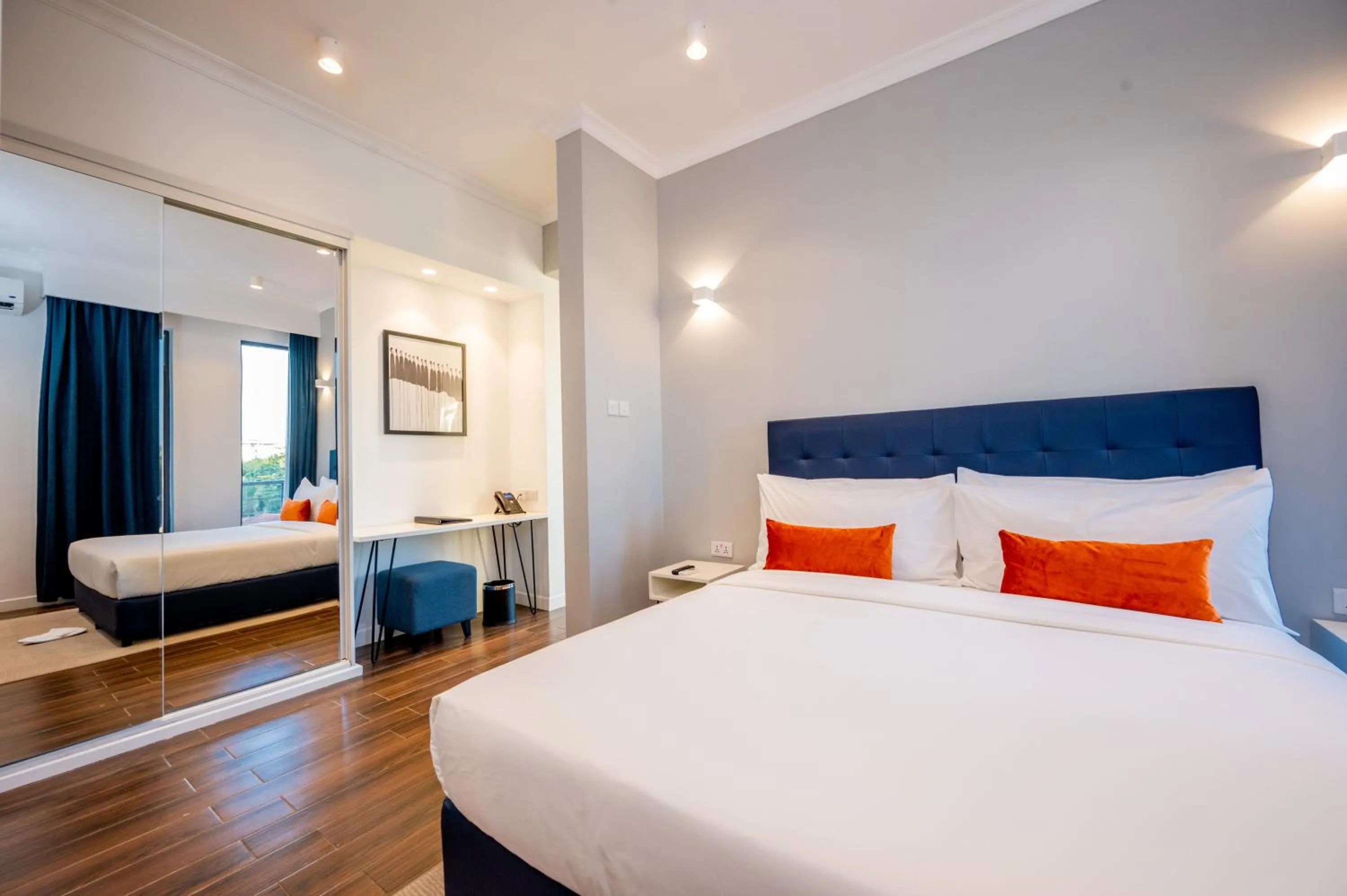 Bedroom, Bed in Urban by CityBlue Hotel, Dar es Salaam