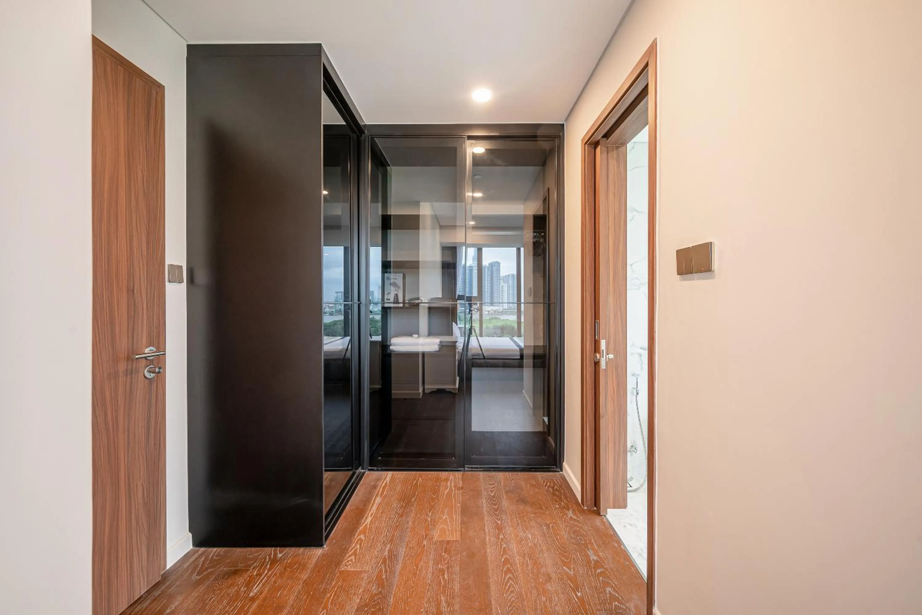 wardrobe in Metropole Thu Thiem Condo Apartment