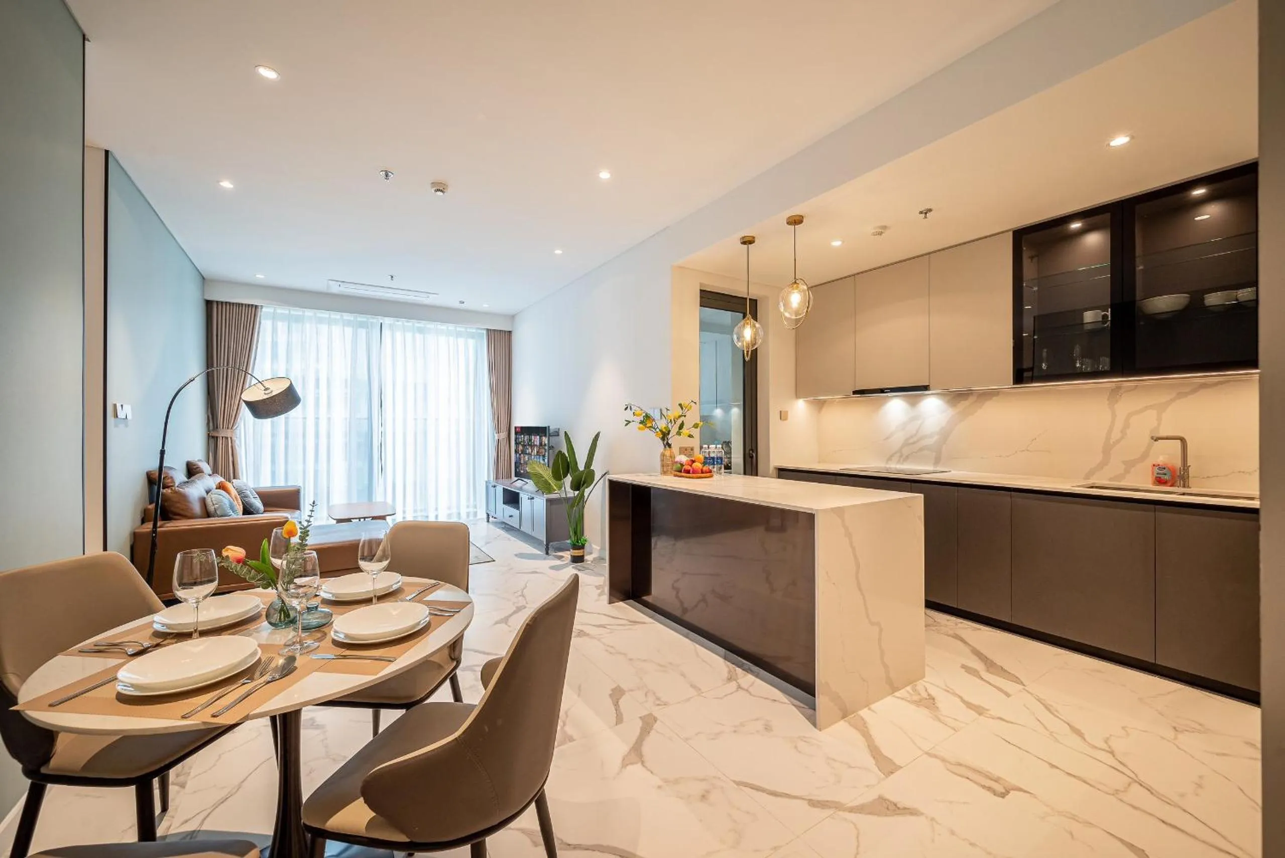 Photo of the whole room in Metropole Thu Thiem Condo Apartment