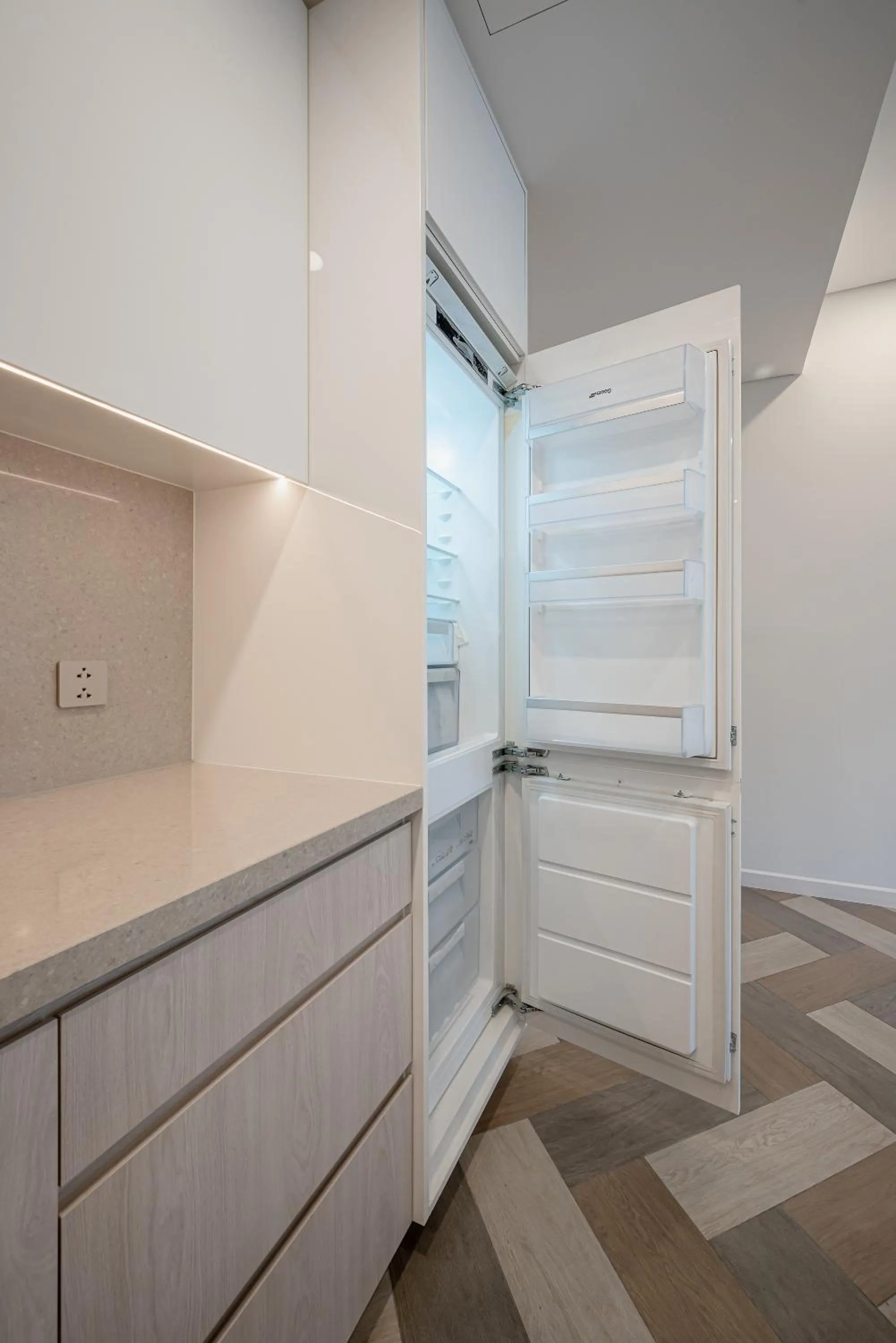 Kitchen or kitchenette in Metropole Thu Thiem Condo Apartment